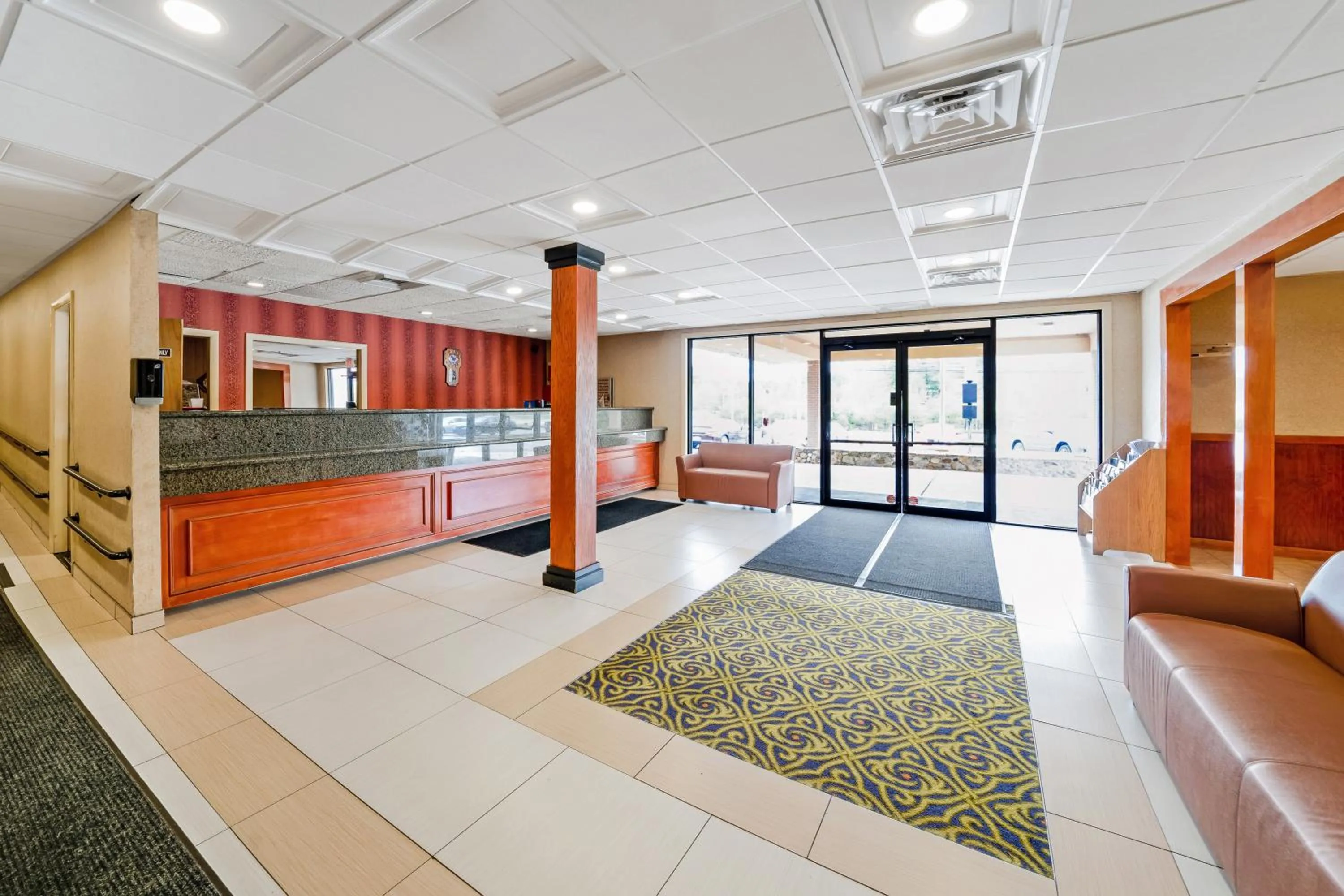 Lobby or reception in Americas Best Value Inn Foxboro