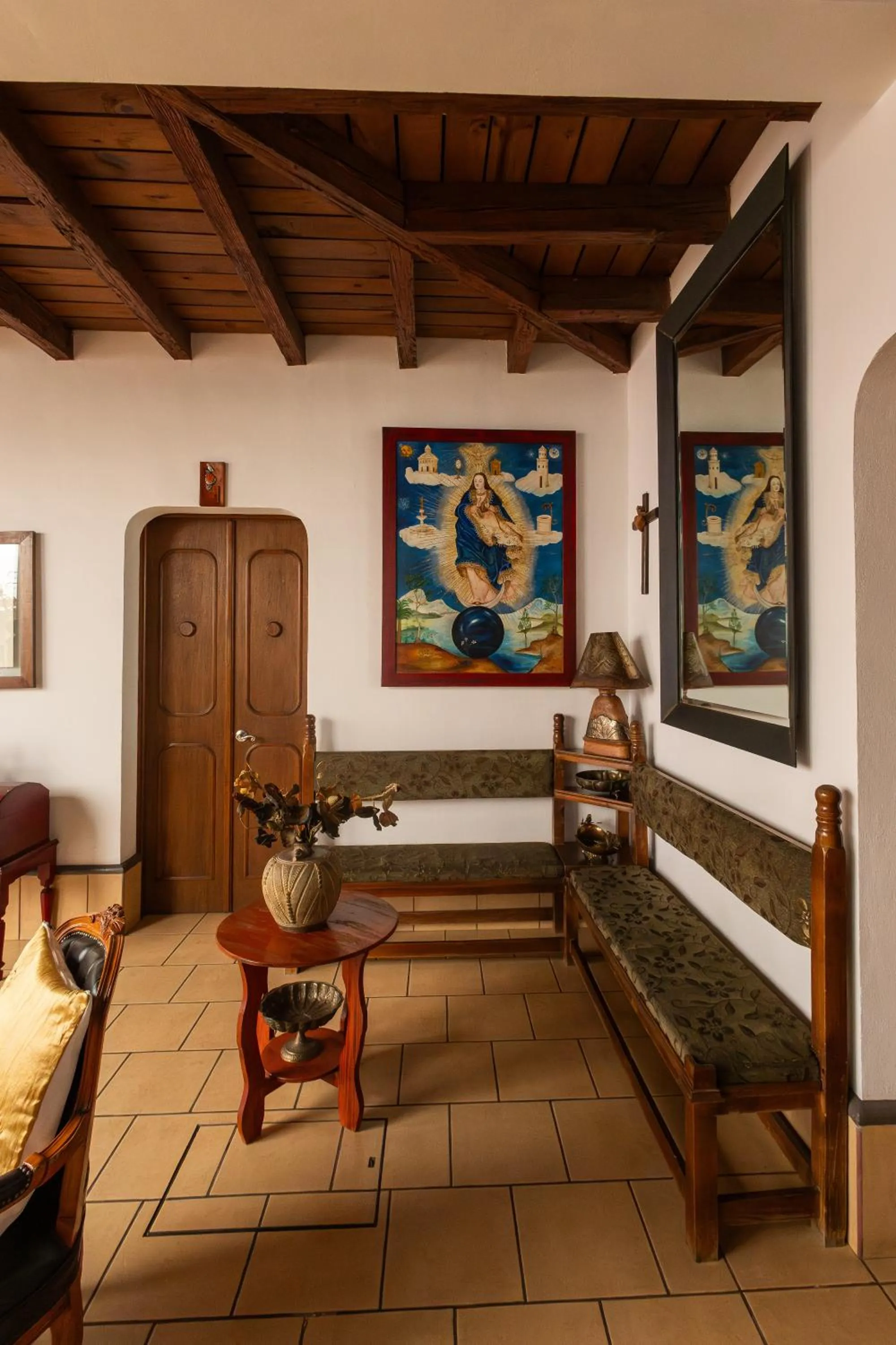 Garden view in Hotel-Boutique La Casa De Los Recuerdos