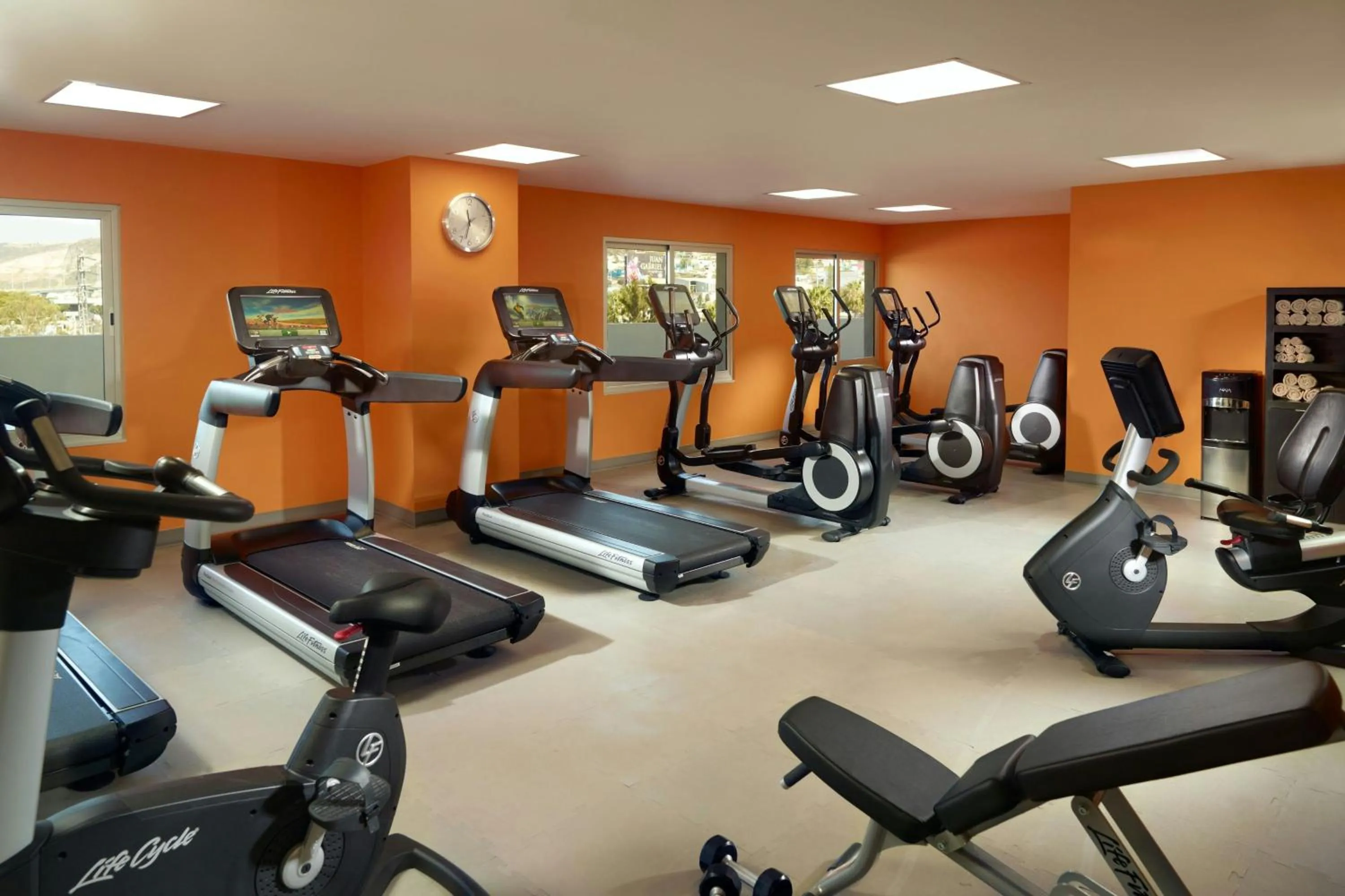 Fitness centre/facilities in Courtyard by Marriott Queretaro