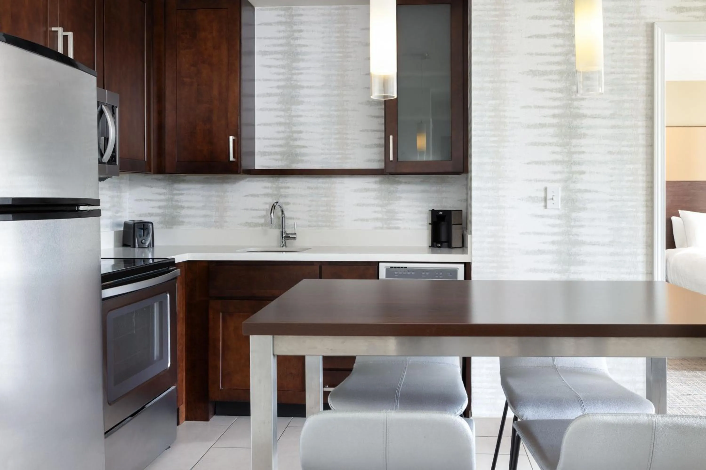 Kitchen or kitchenette in Residence Inn by Marriott Decatur Forsyth