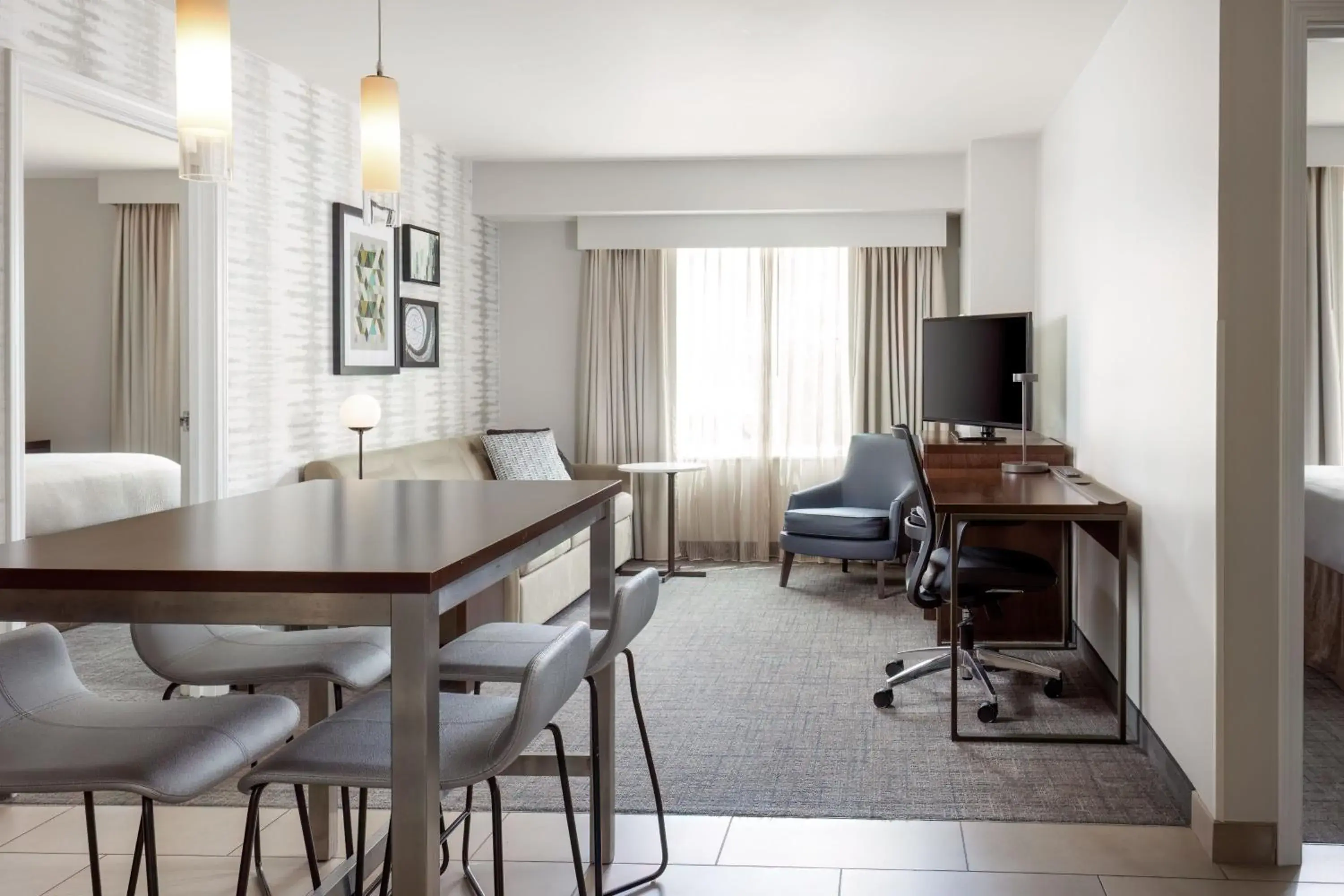 Two-Bedroom Suite - Hearing Accessible in Residence Inn by Marriott Decatur Forsyth Two-Bedroom Suite - Hearing Accessible in Residence Inn by Marriott Decatur Forsyth