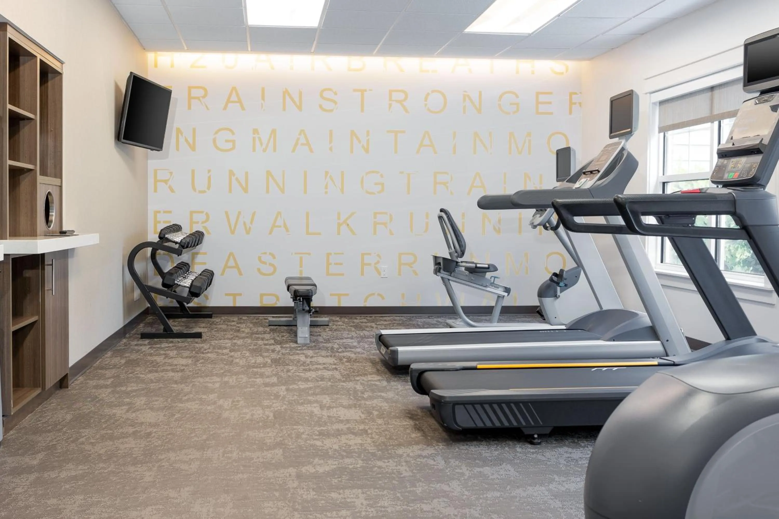 Fitness centre/facilities in Residence Inn by Marriott Decatur Forsyth