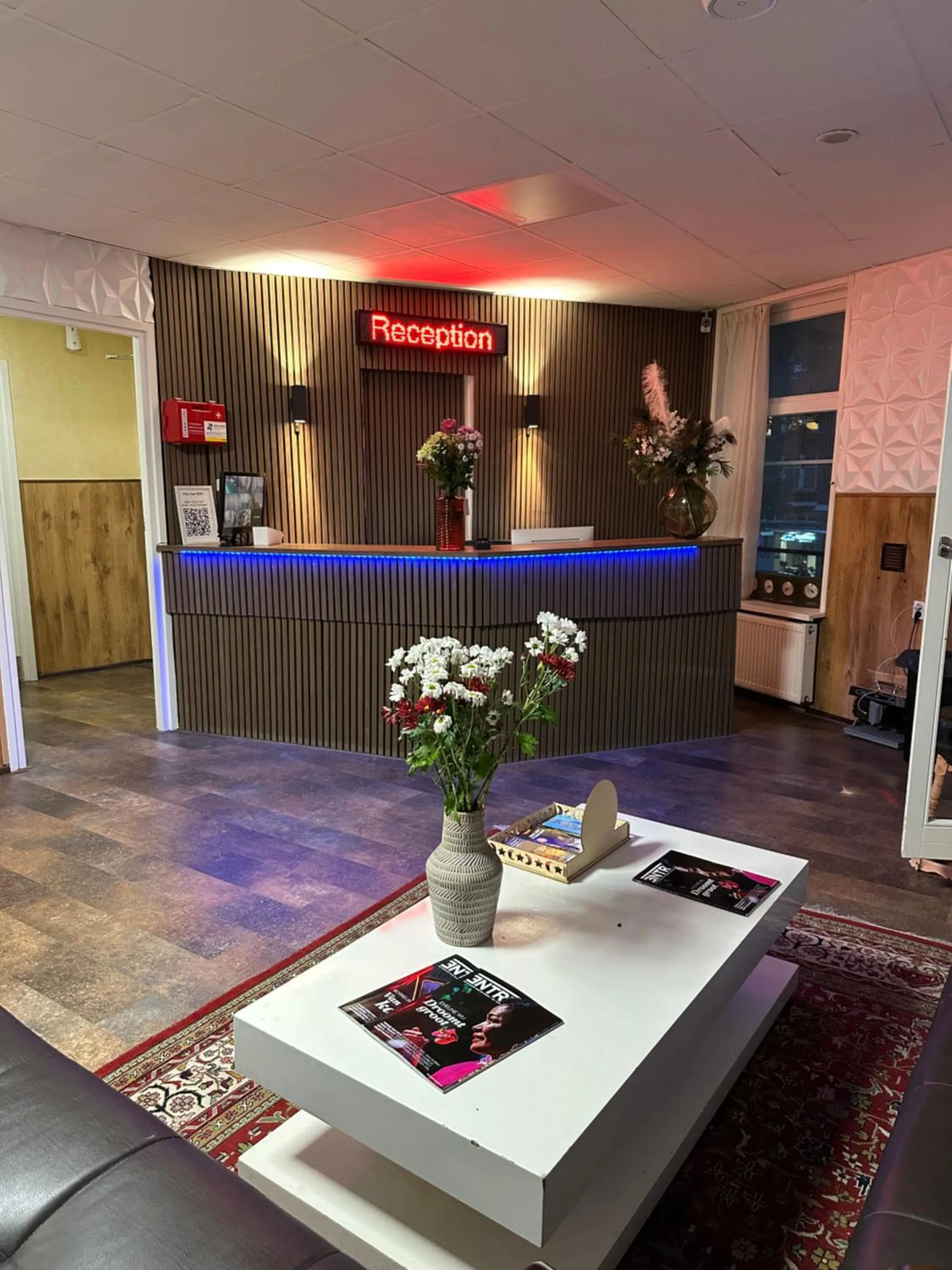 Lobby or reception in Flex-Inn