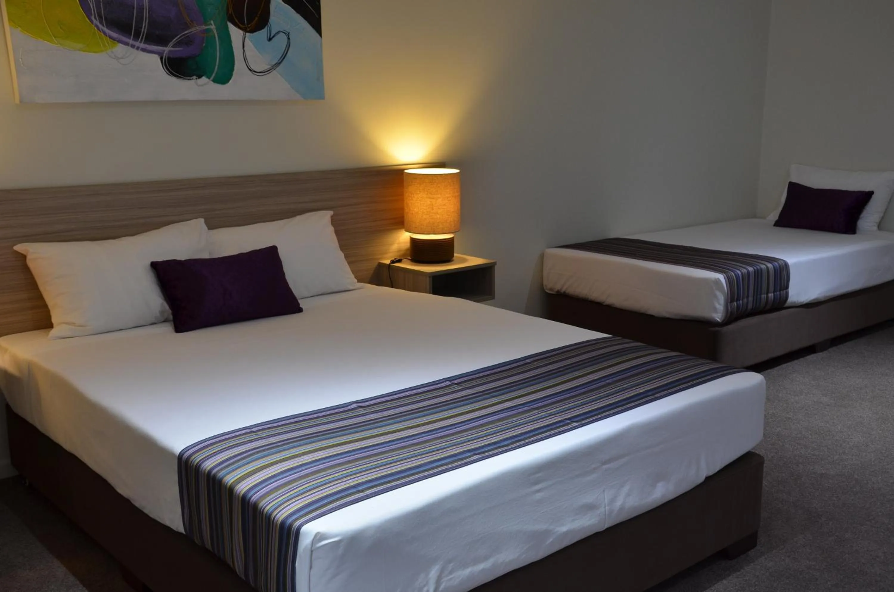 Bed in Beachside Boutique Motel Mackay