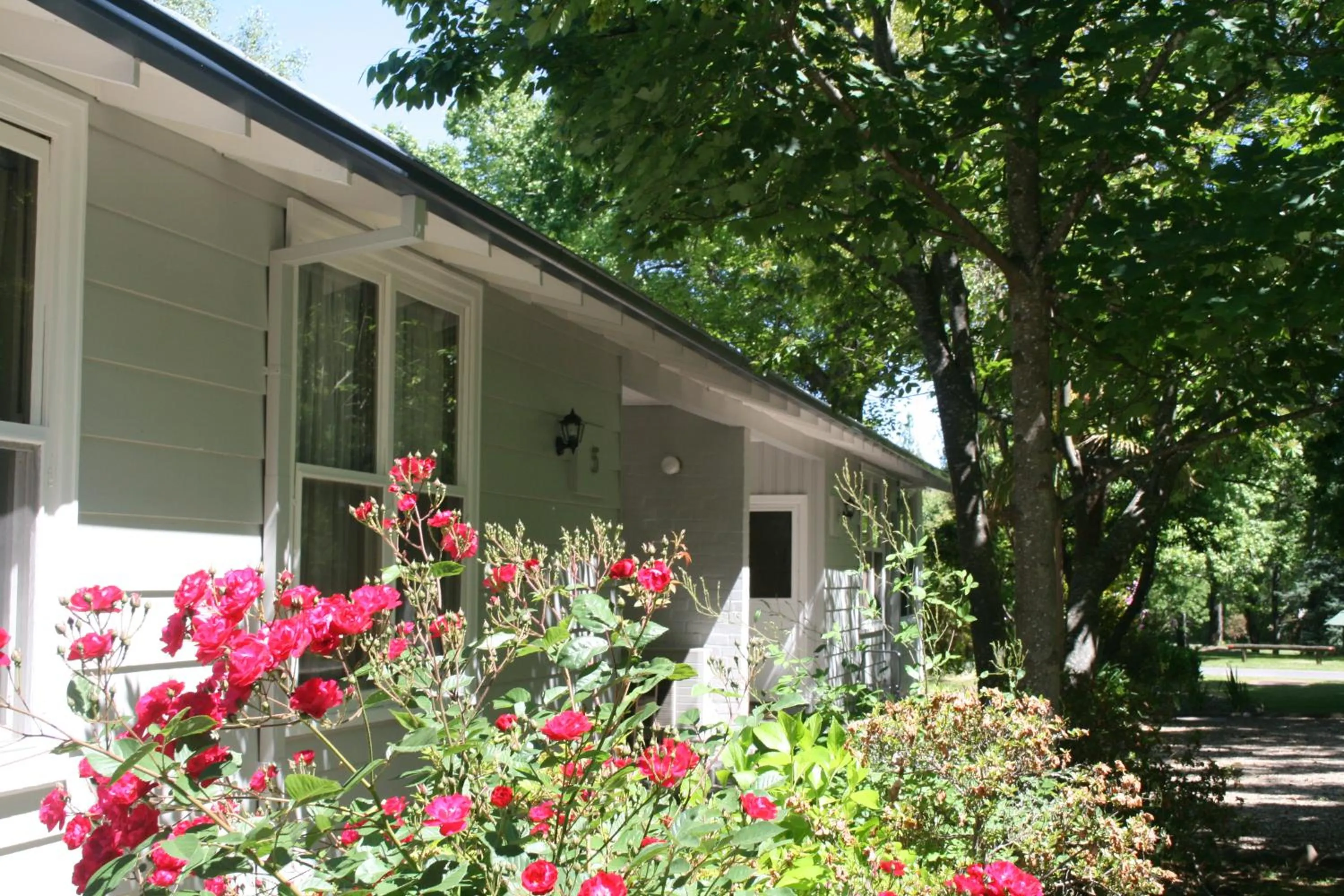 Facade/entrance in Elm Lodge Bright