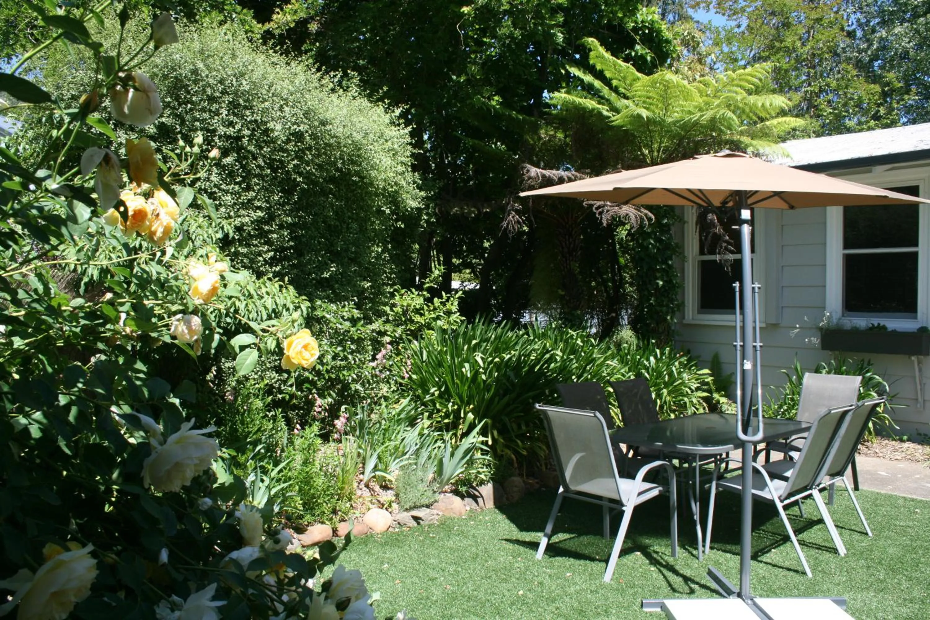 Garden in Elm Lodge Bright