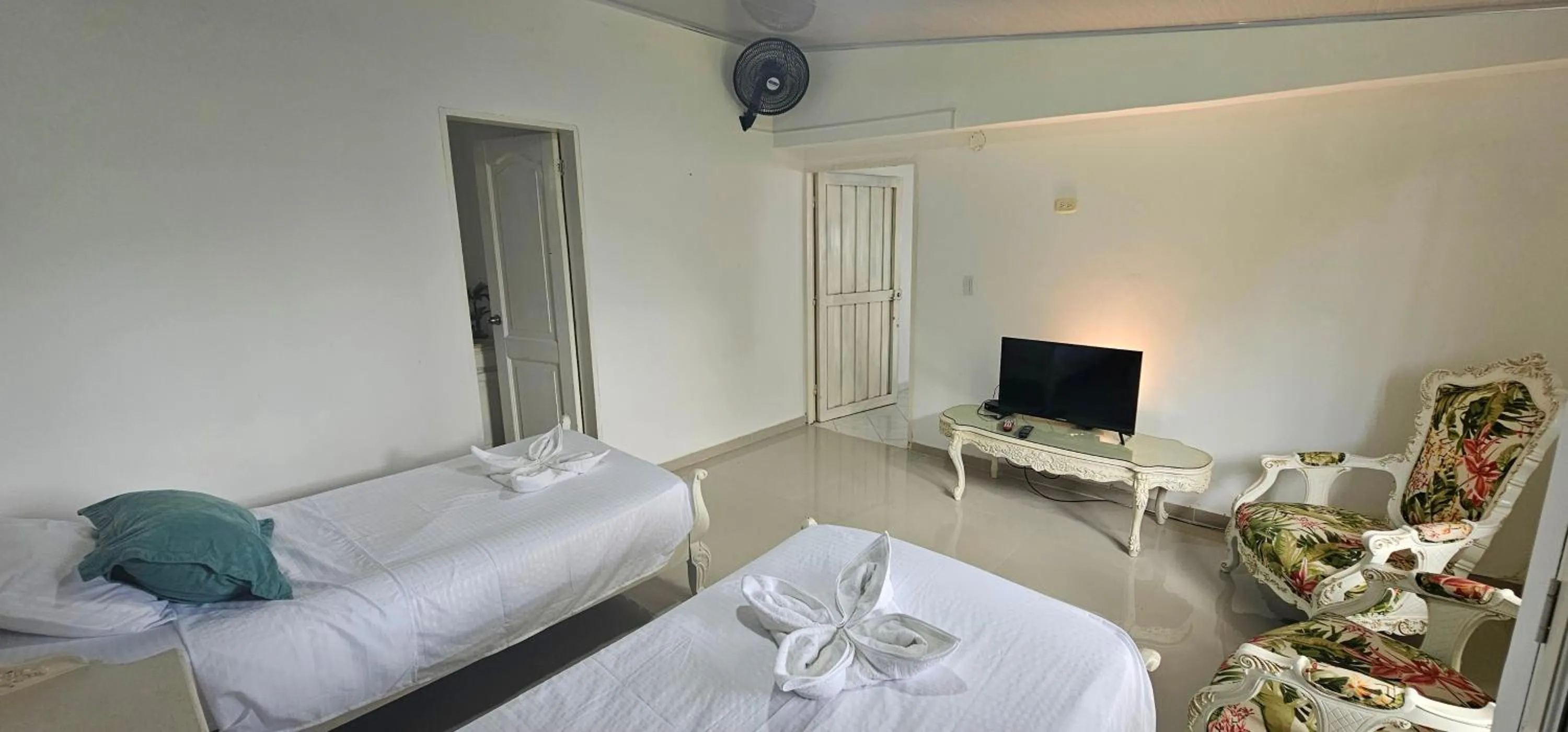 Bed in Cabañas Cafeteras Cerritos