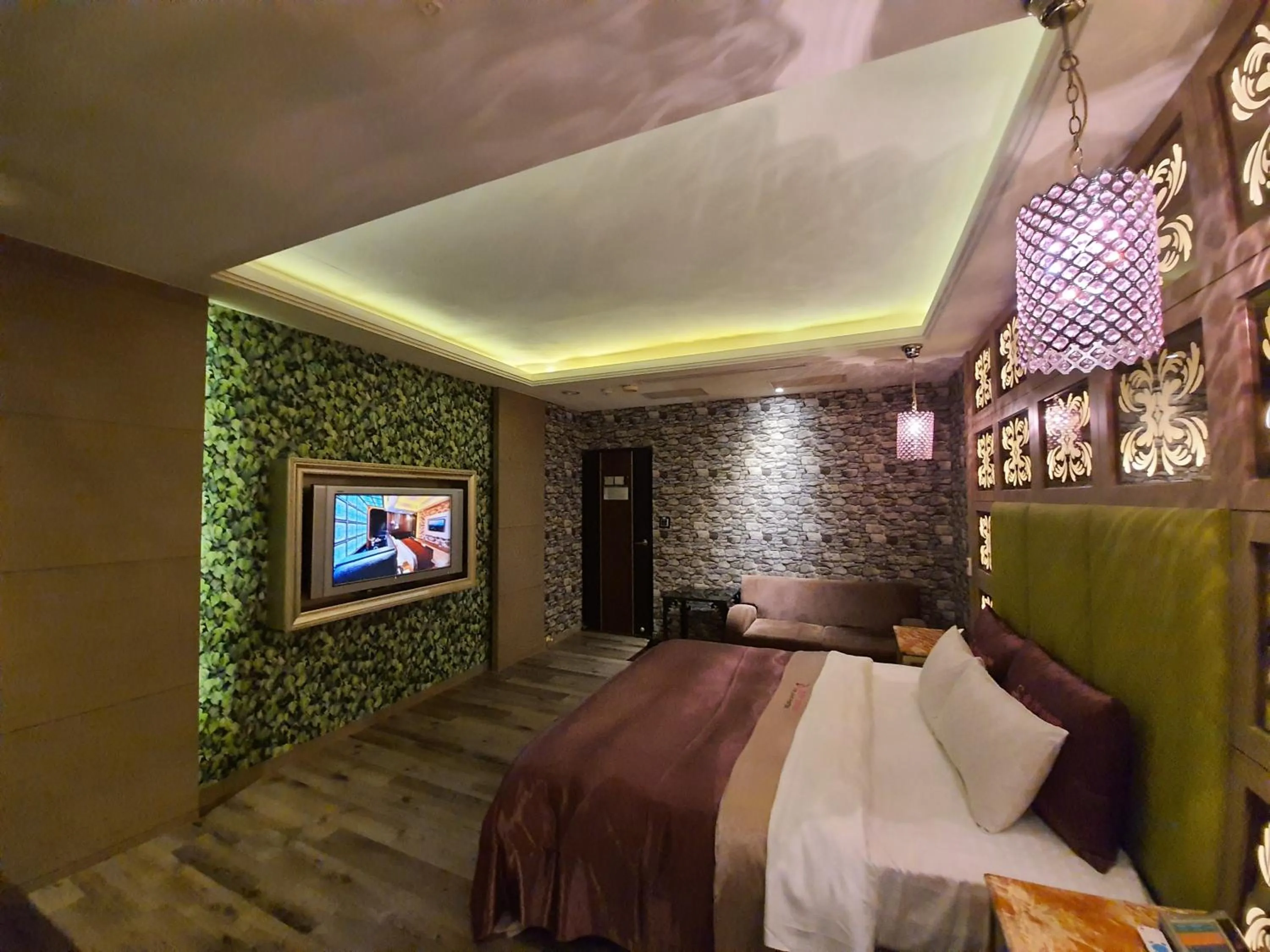 Photo of the whole room, Bed in Jinsha Motel