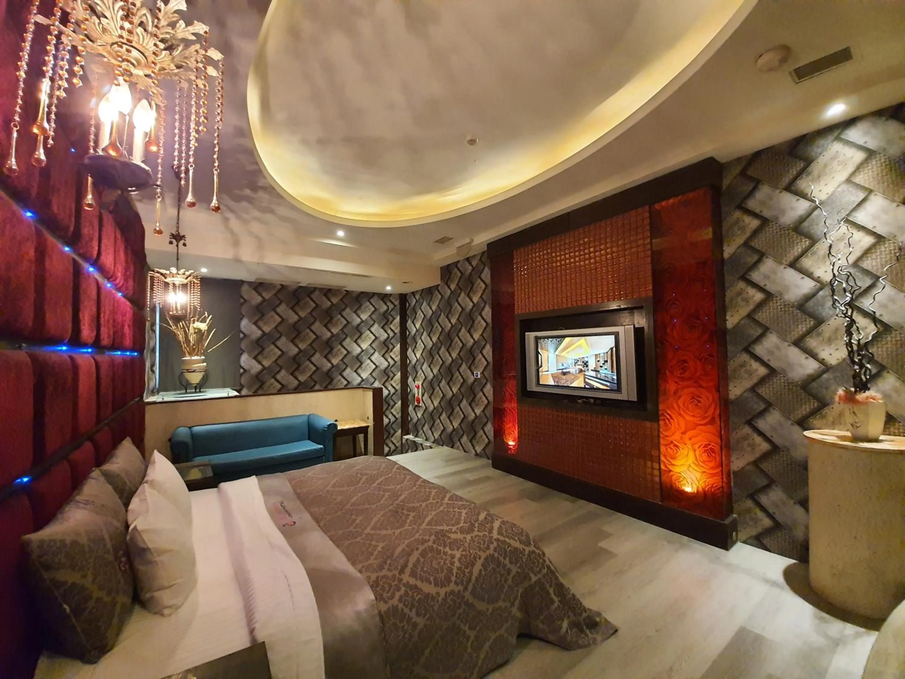 Photo of the whole room, Bed in Jinsha Motel