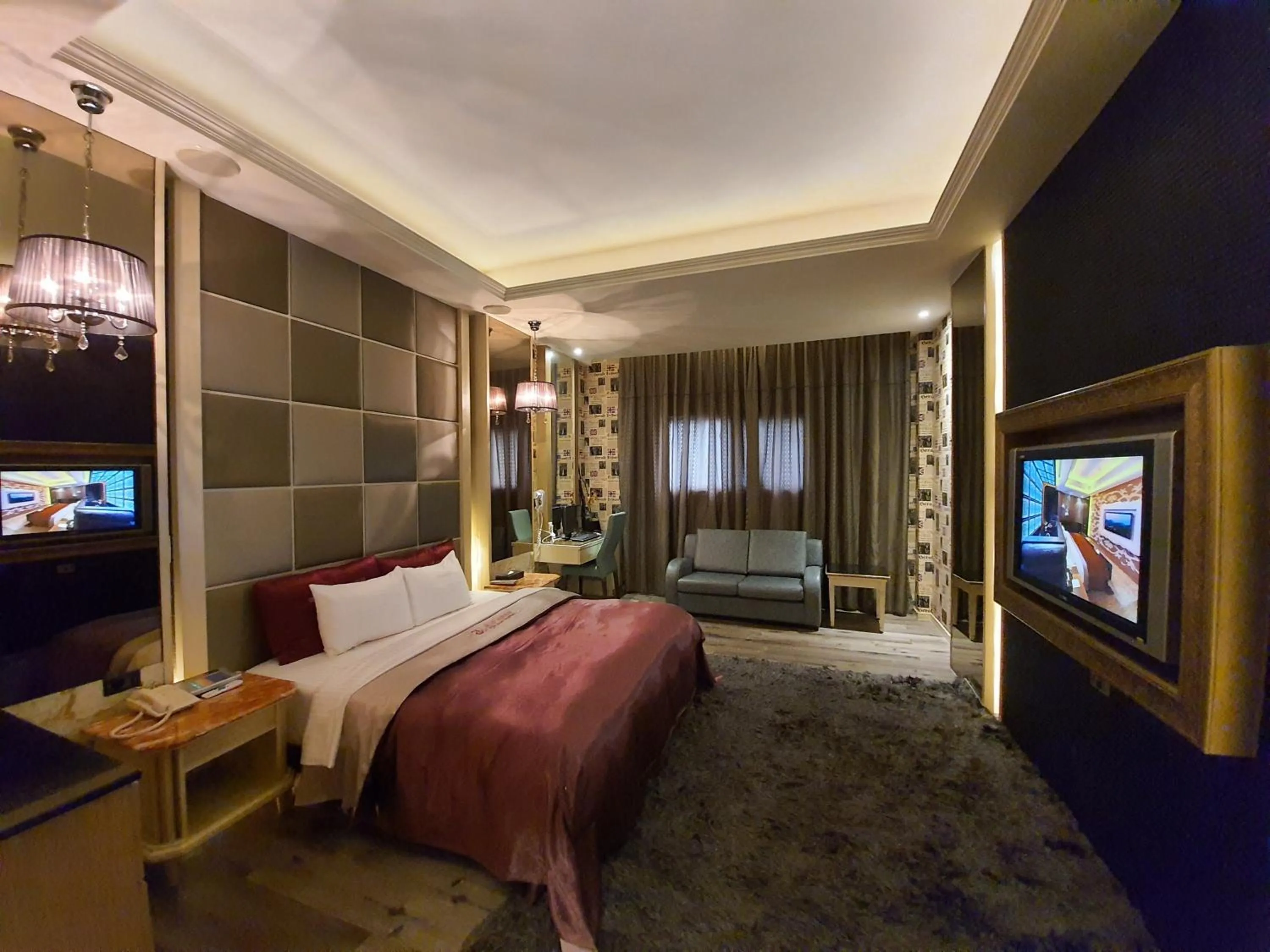 Photo of the whole room, Bed in Jinsha Motel