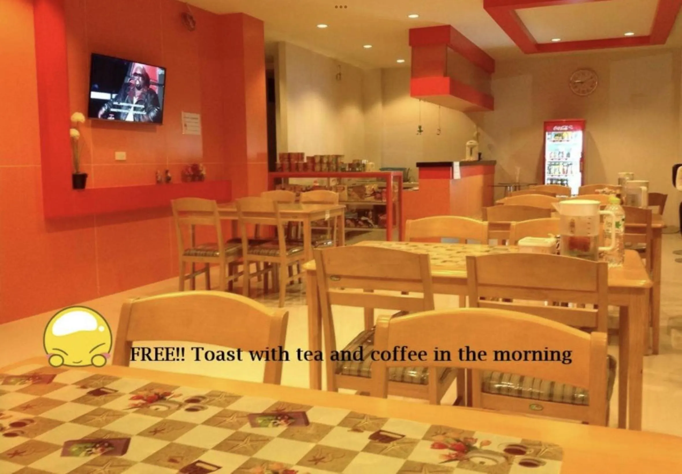 Restaurant/places to eat in Perfect Place Hotel