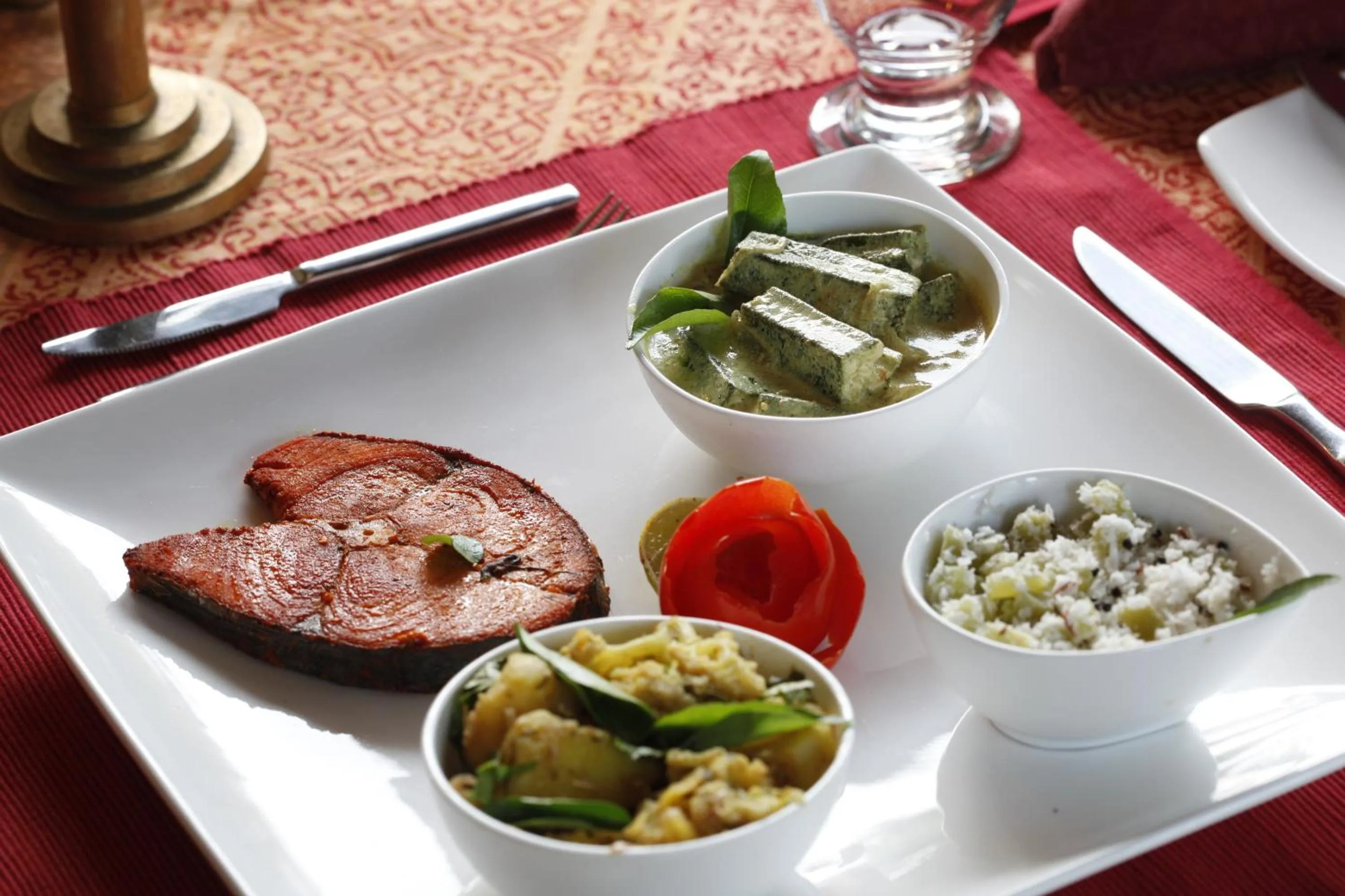 Food close-up in Amritara A Beach Symphony