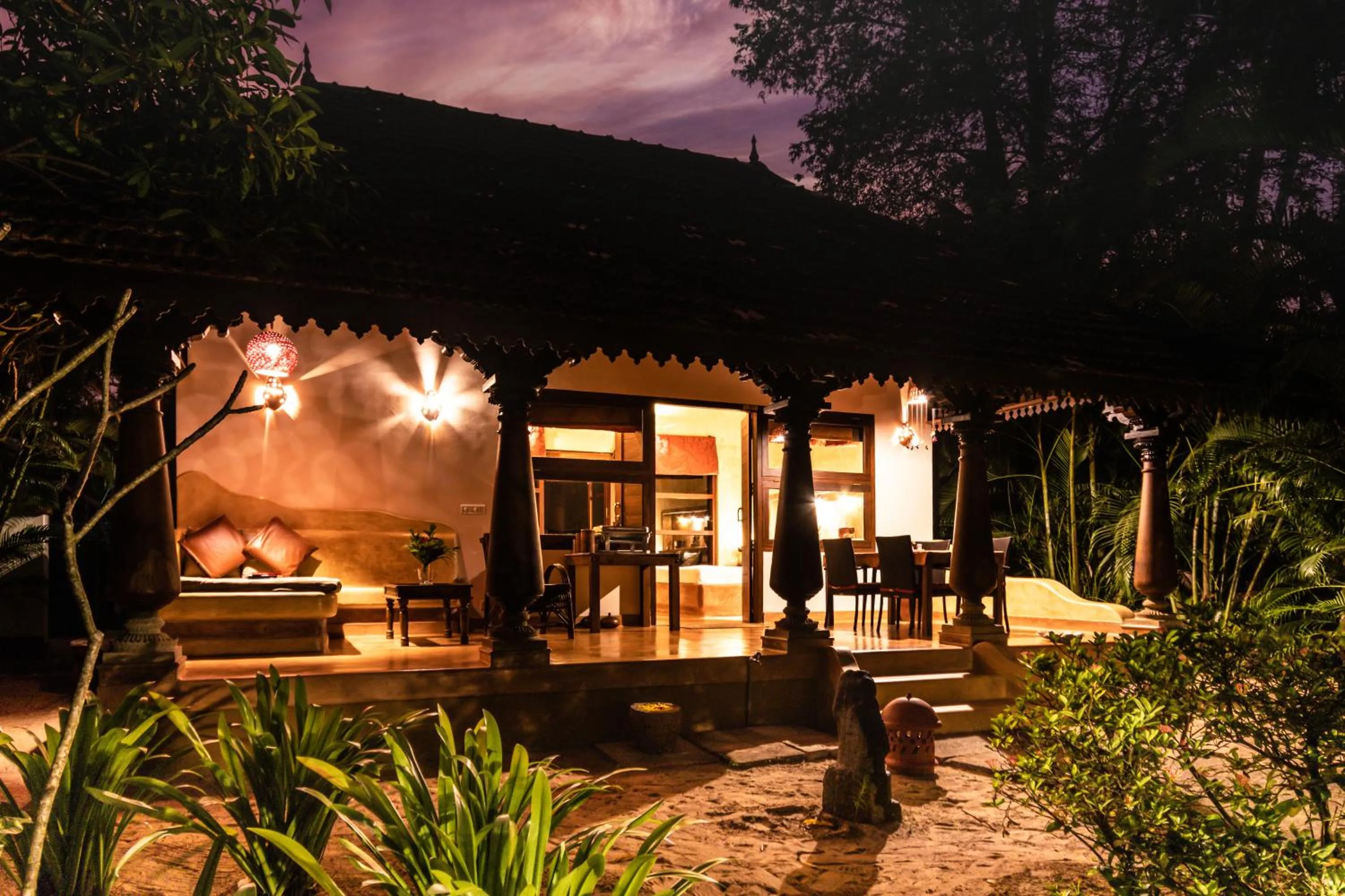 Patio in Amritara A Beach Symphony