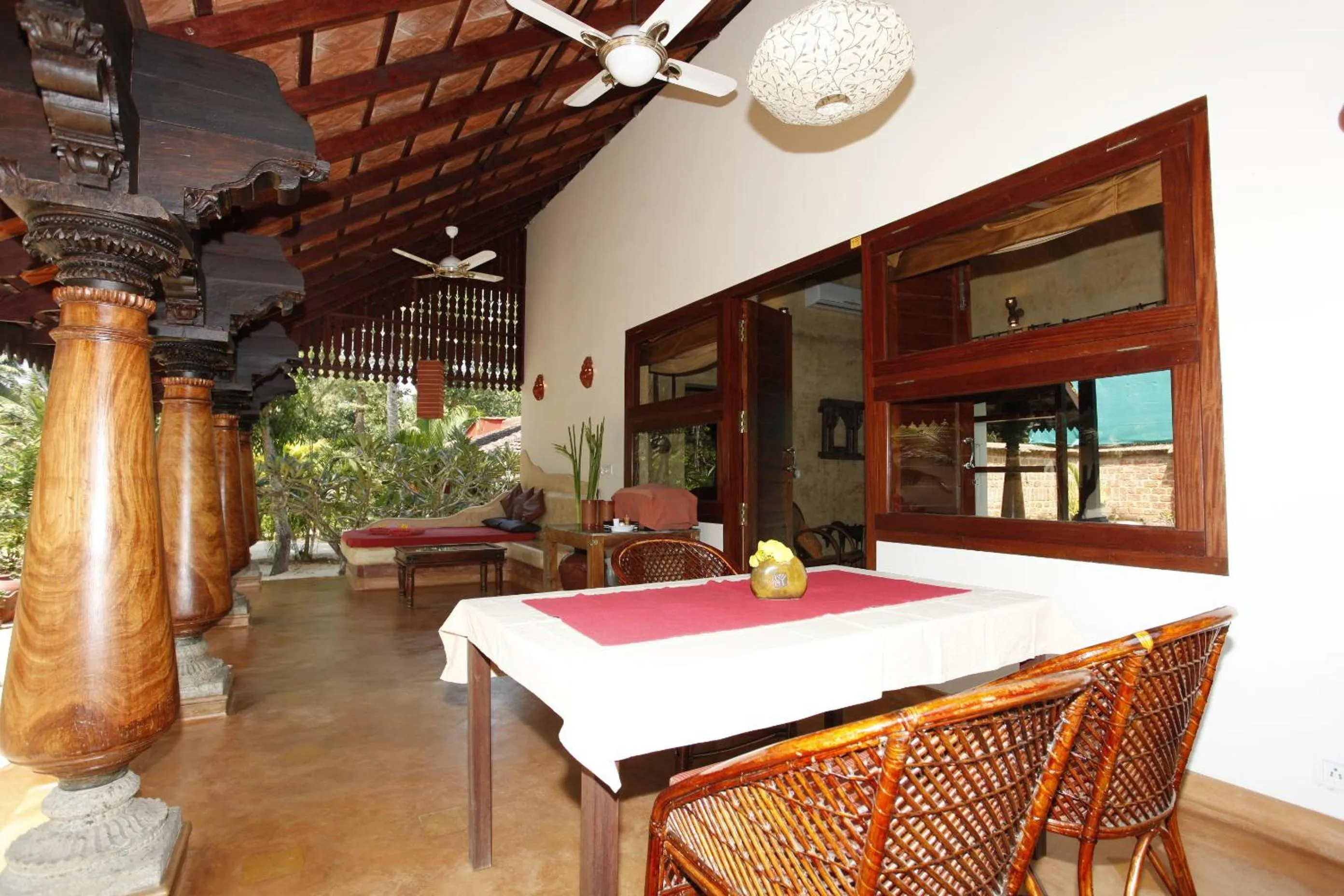 Patio in Amritara A Beach Symphony