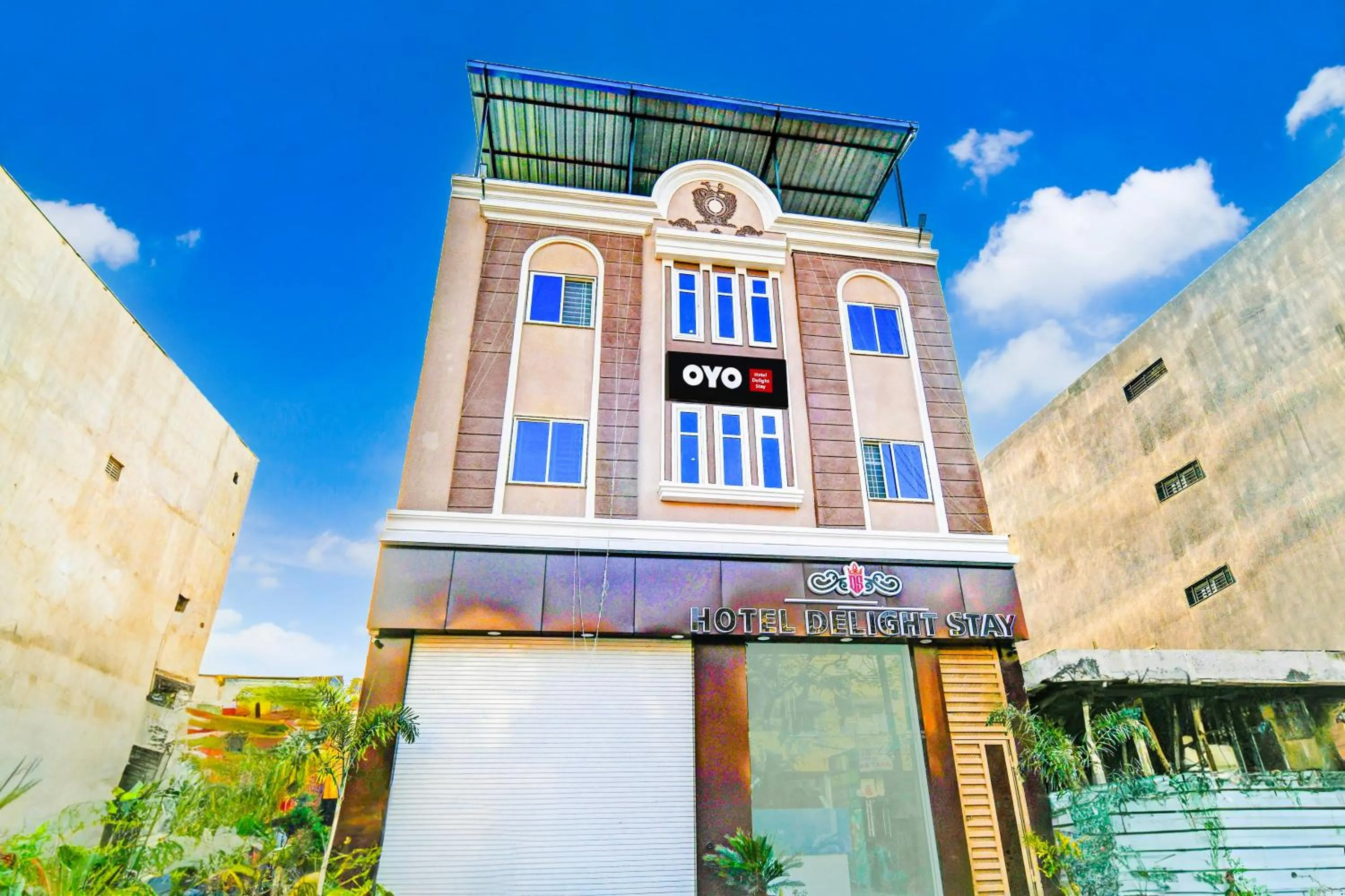 Facade/entrance in Hotel O Delight Stay