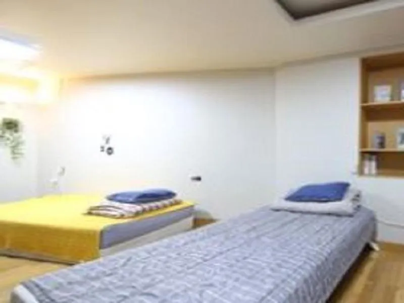 Bed in Halla guest house