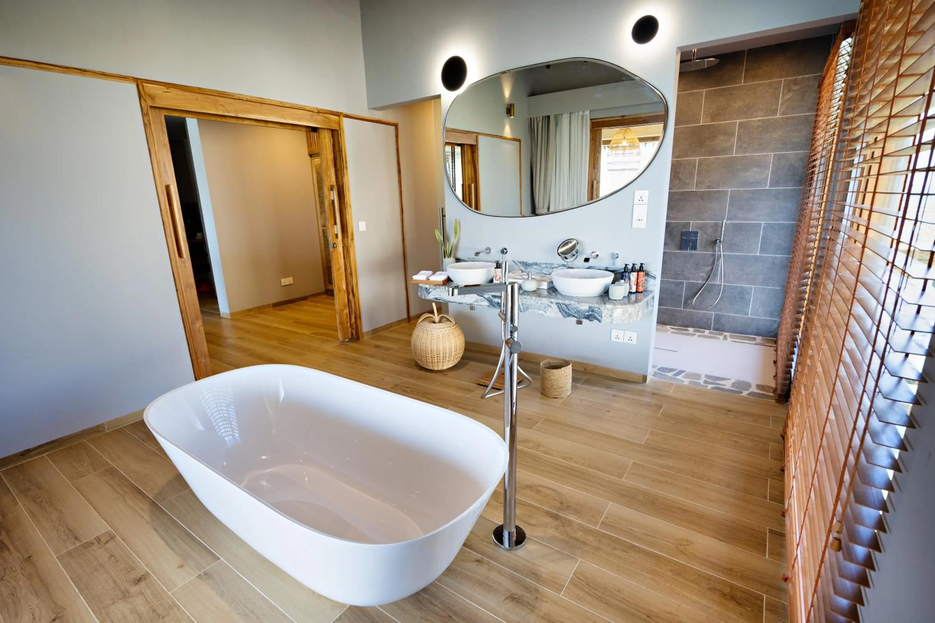 Bathroom in Bawe Island Zanzibar