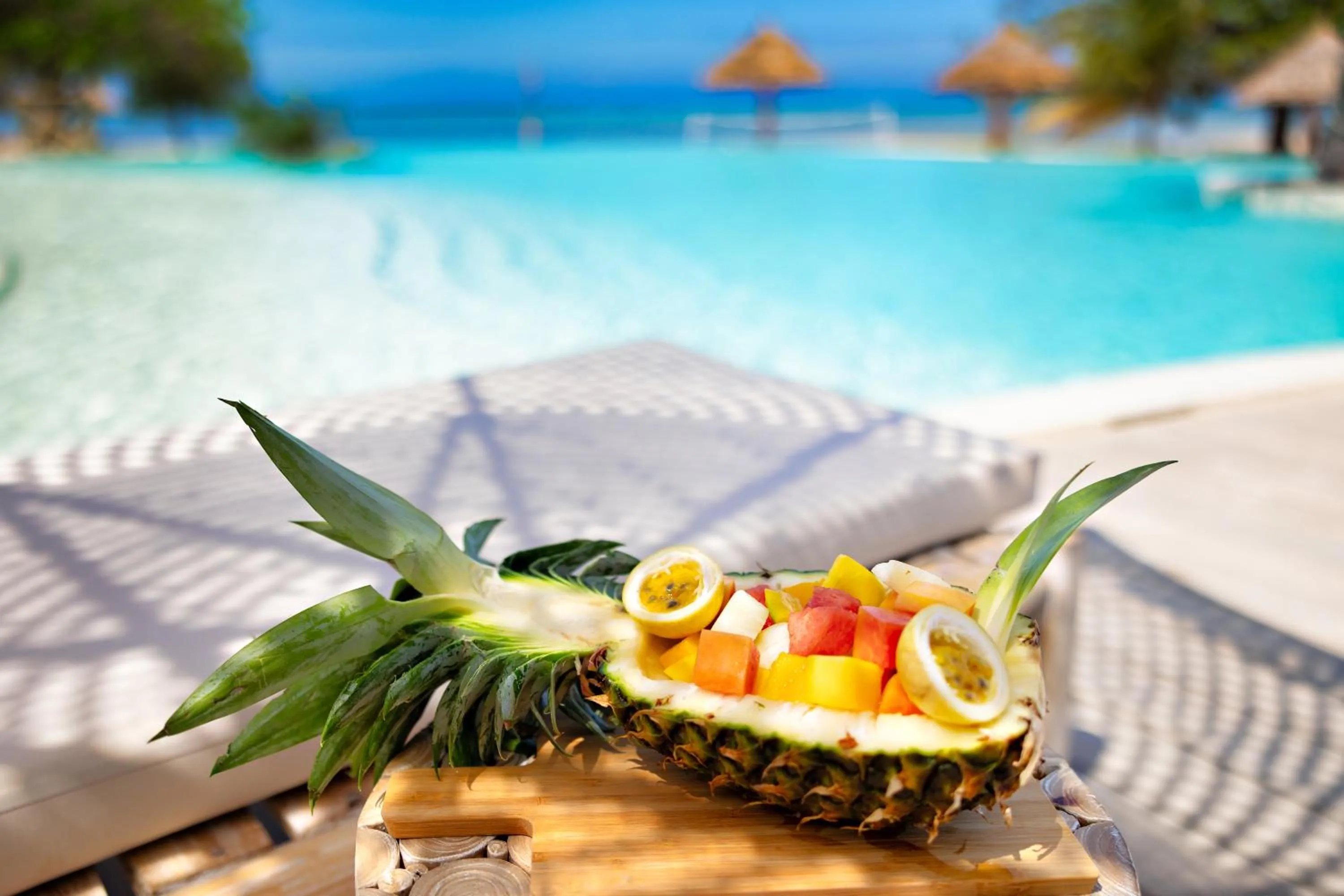 Food and drinks in Bawe Island Zanzibar