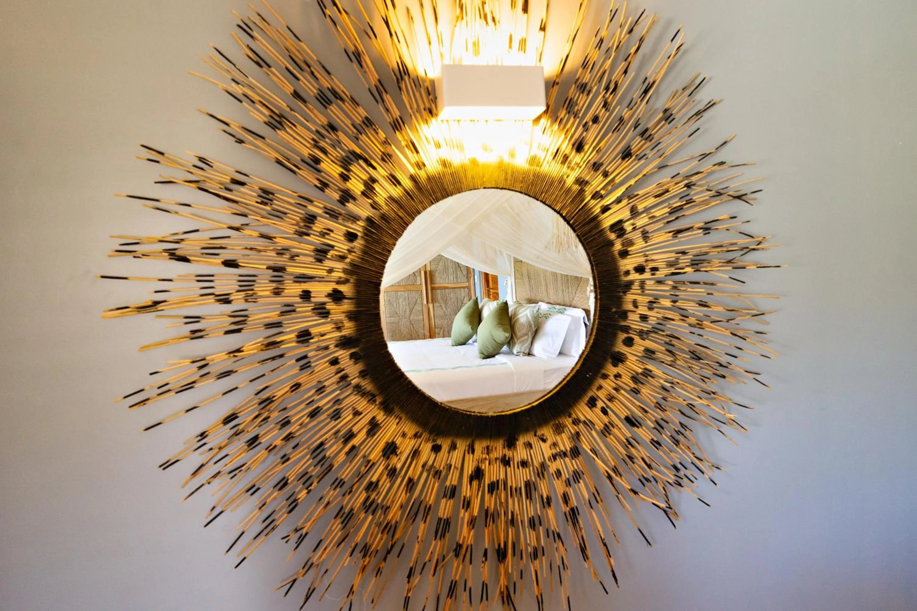 Decorative detail in Bawe Island Zanzibar