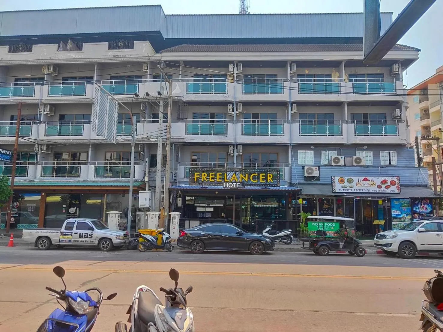 Property building in The Freelancer Hotel