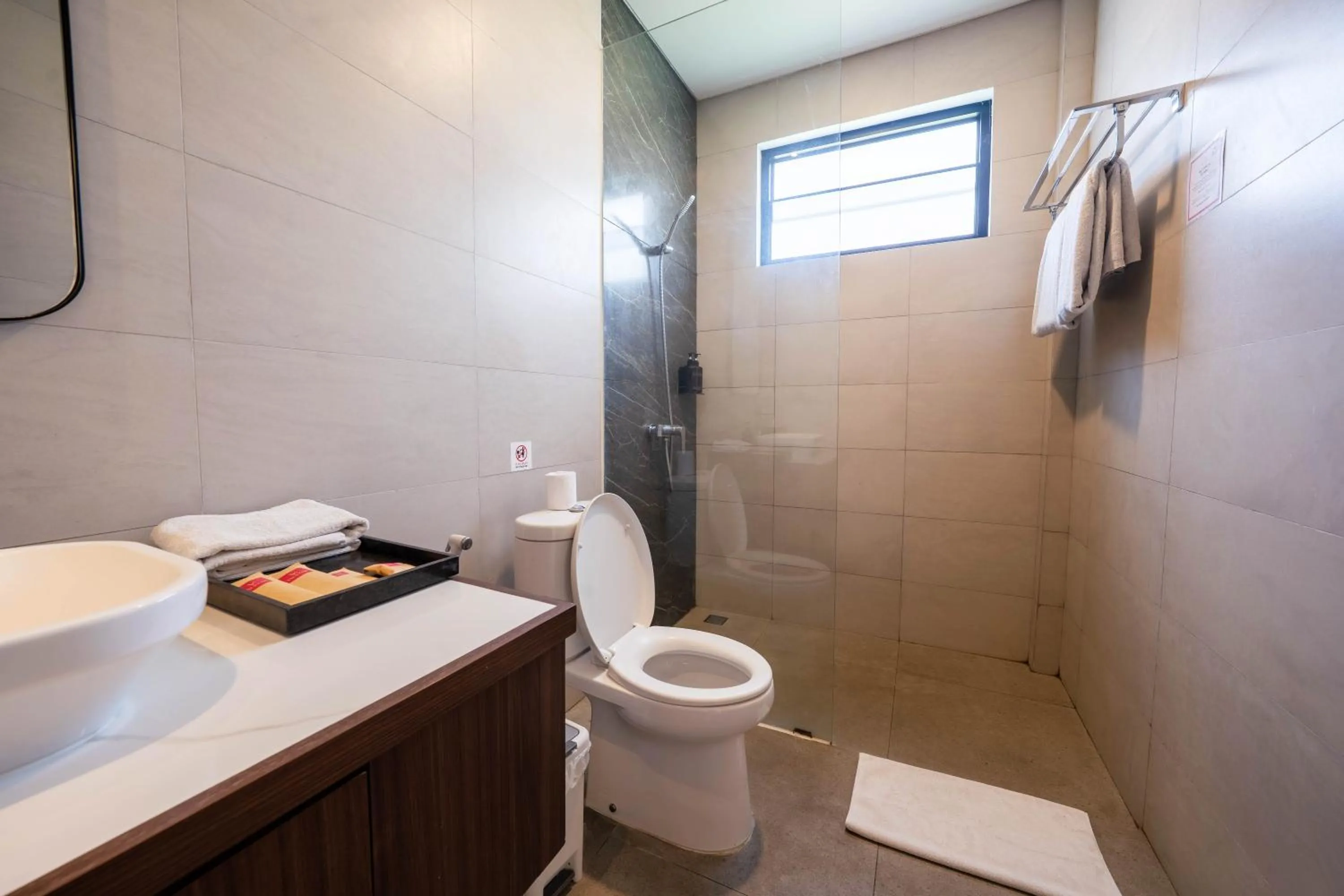 Bathroom in ValStar Hotel Canggu