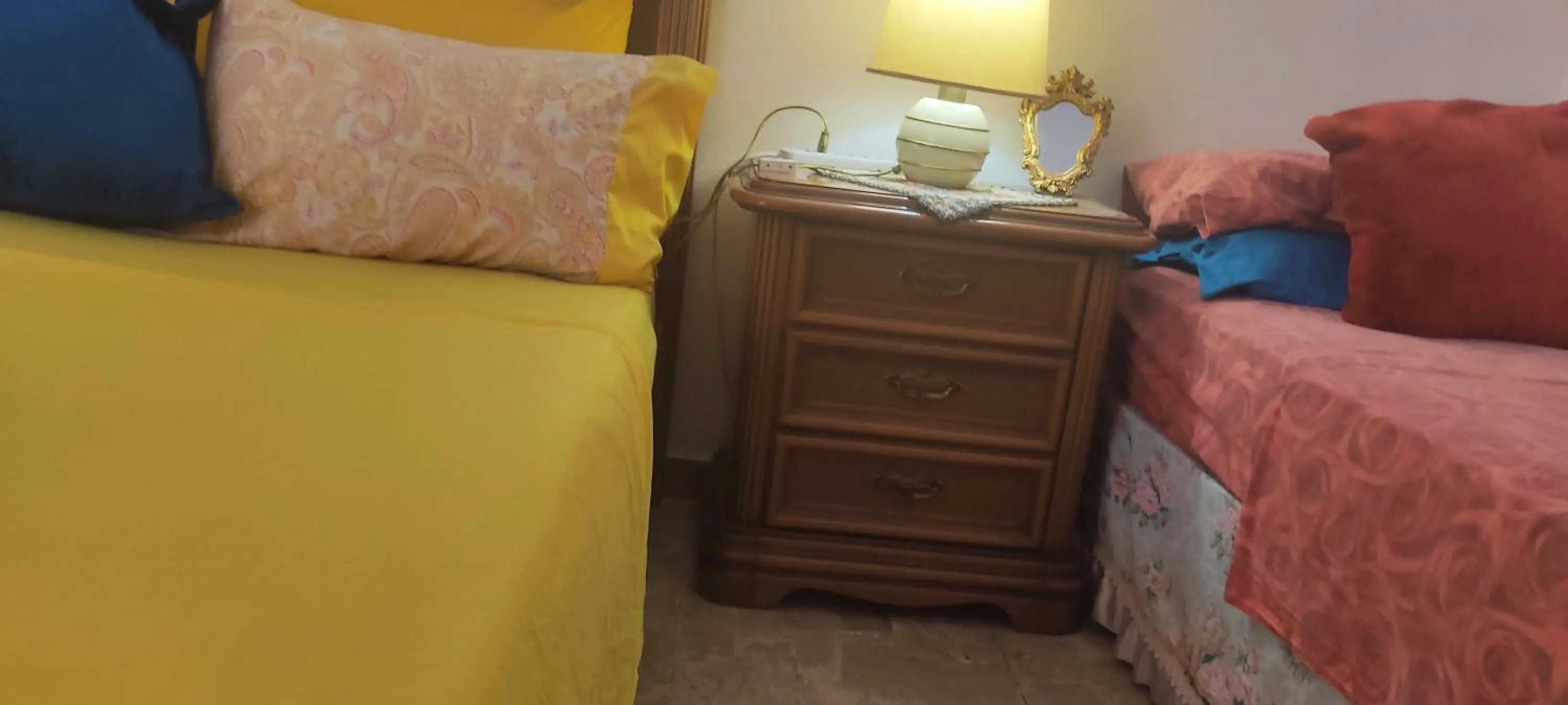 Bed in B&B Homme Blanche