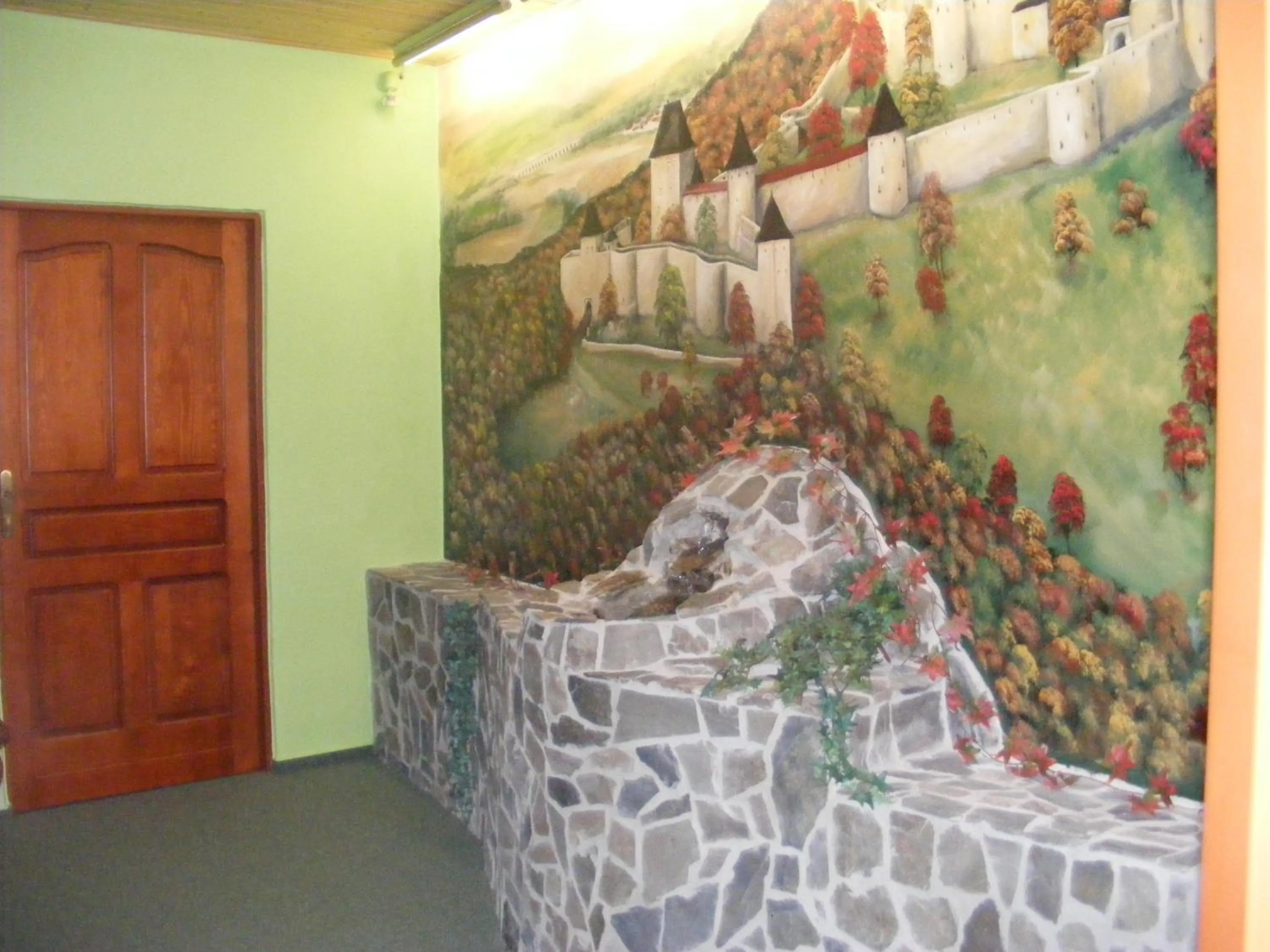 Decorative detail in Penzion Fantasy - restaurant