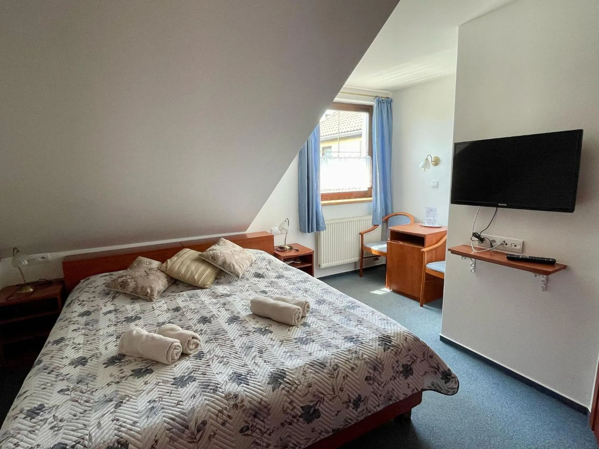 Bed in Penzion Fantasy - restaurant