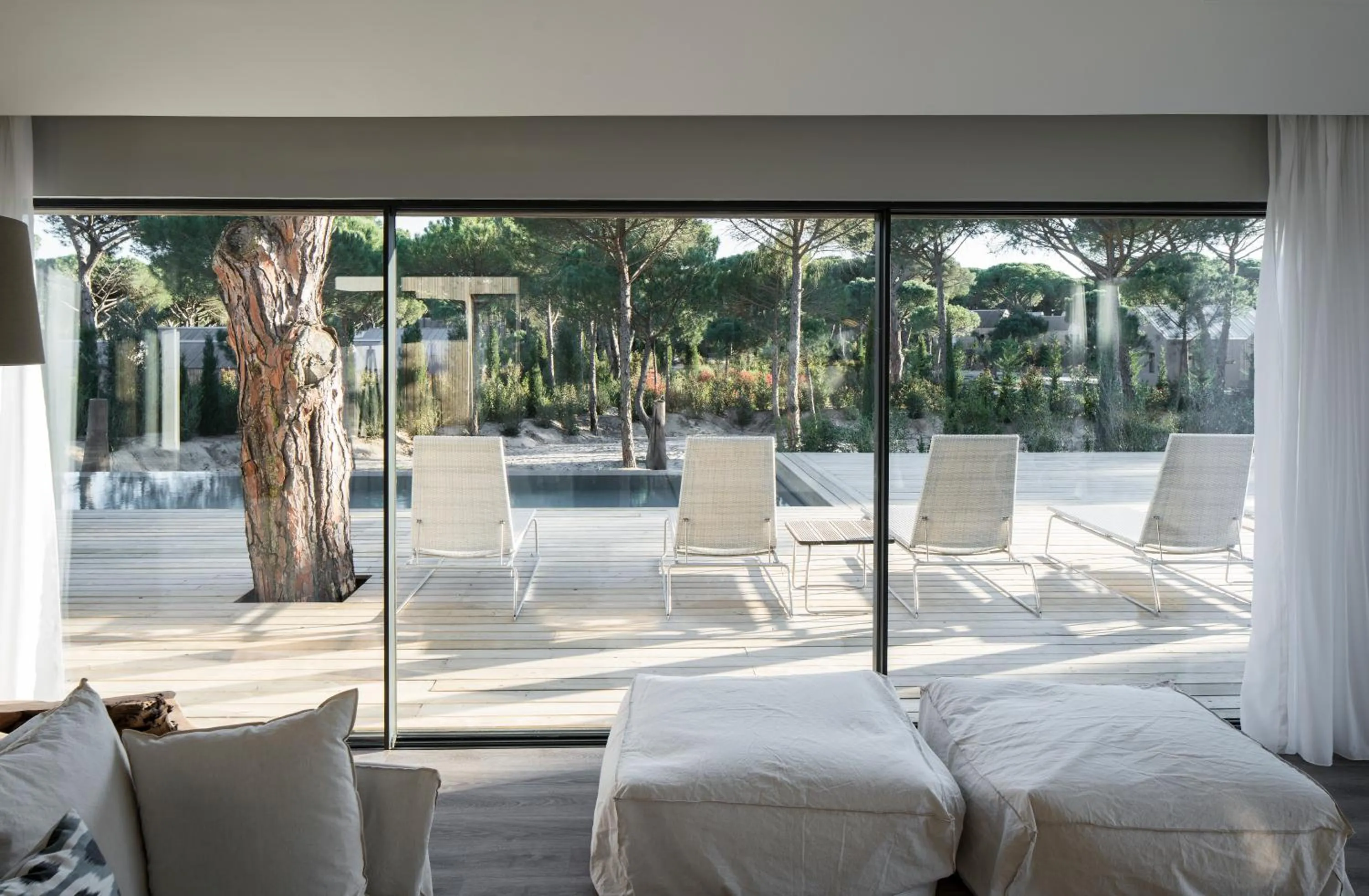 Living room in Sublime Comporta Country Retreat & SPA