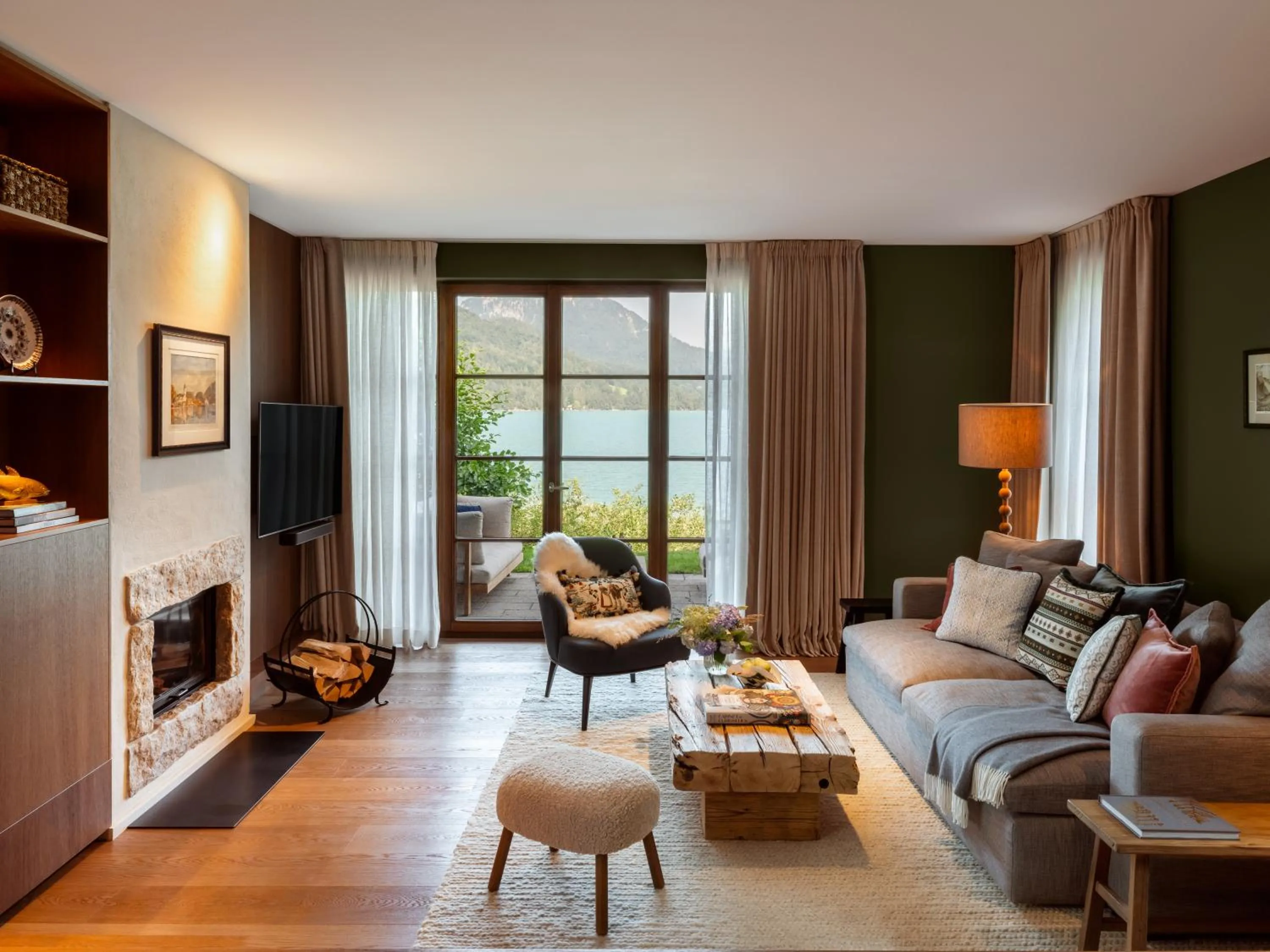 Living room in Rosewood Schloss Fuschl