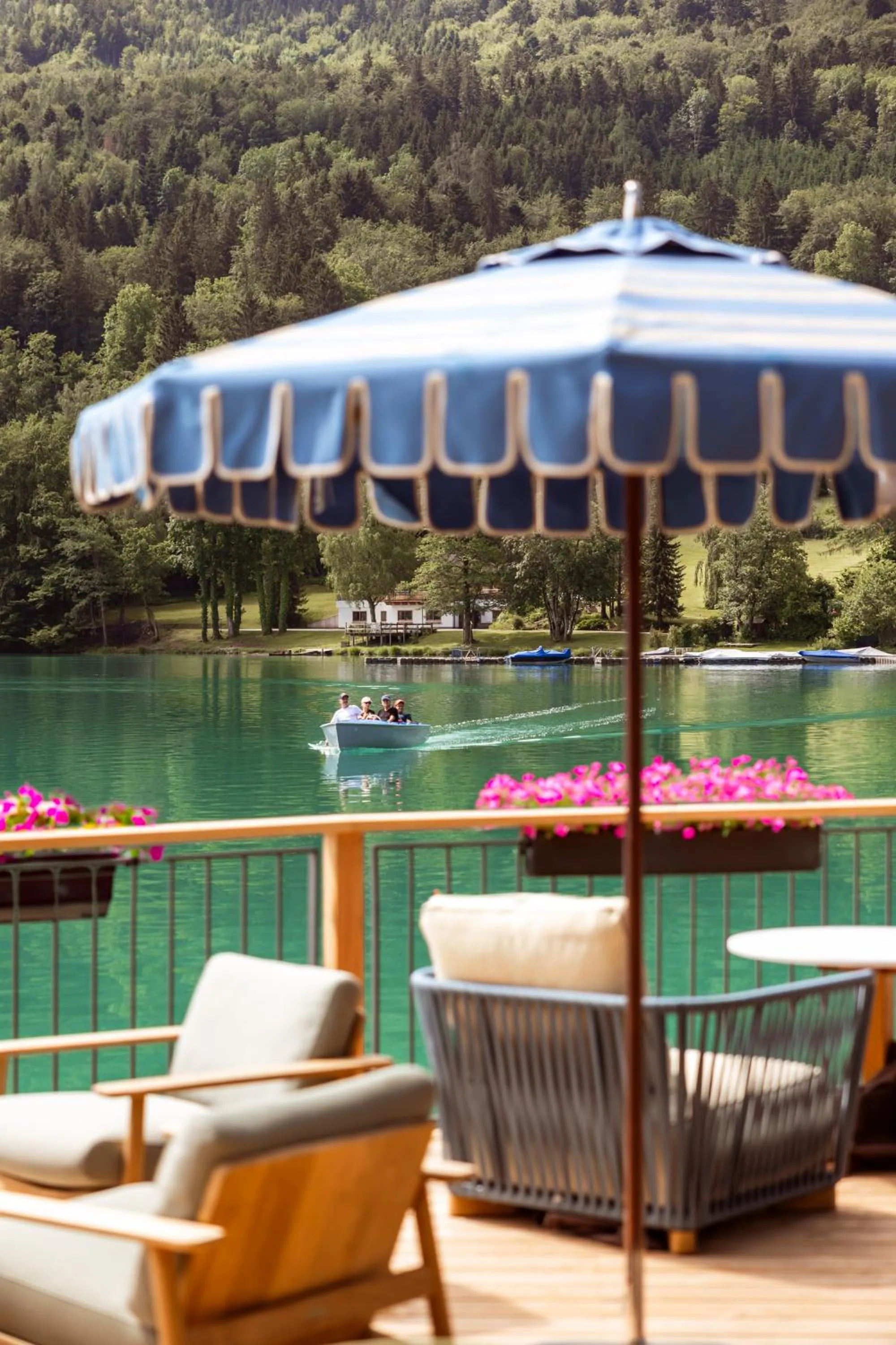 Patio in Rosewood Schloss Fuschl