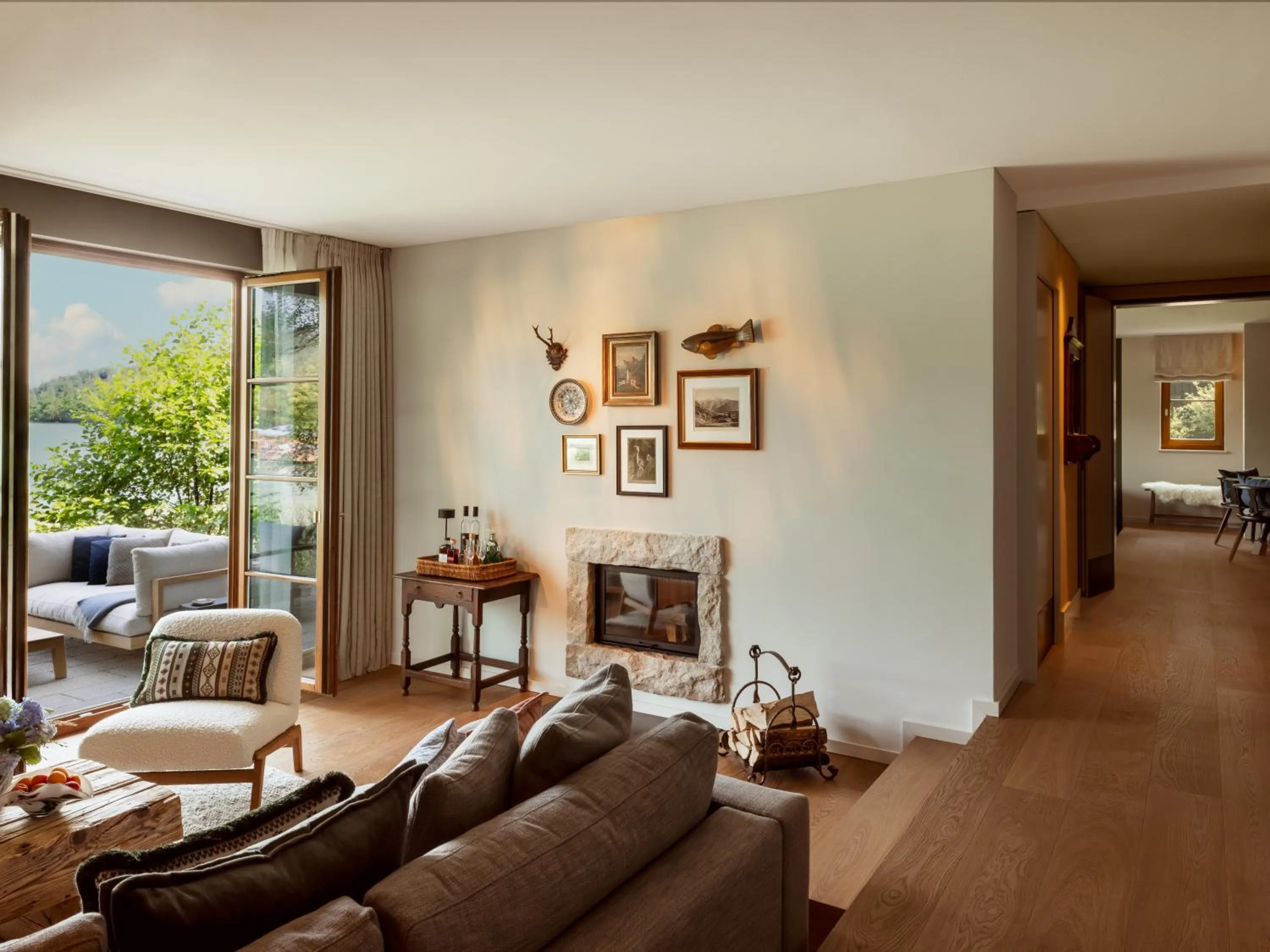 Living room in Rosewood Schloss Fuschl