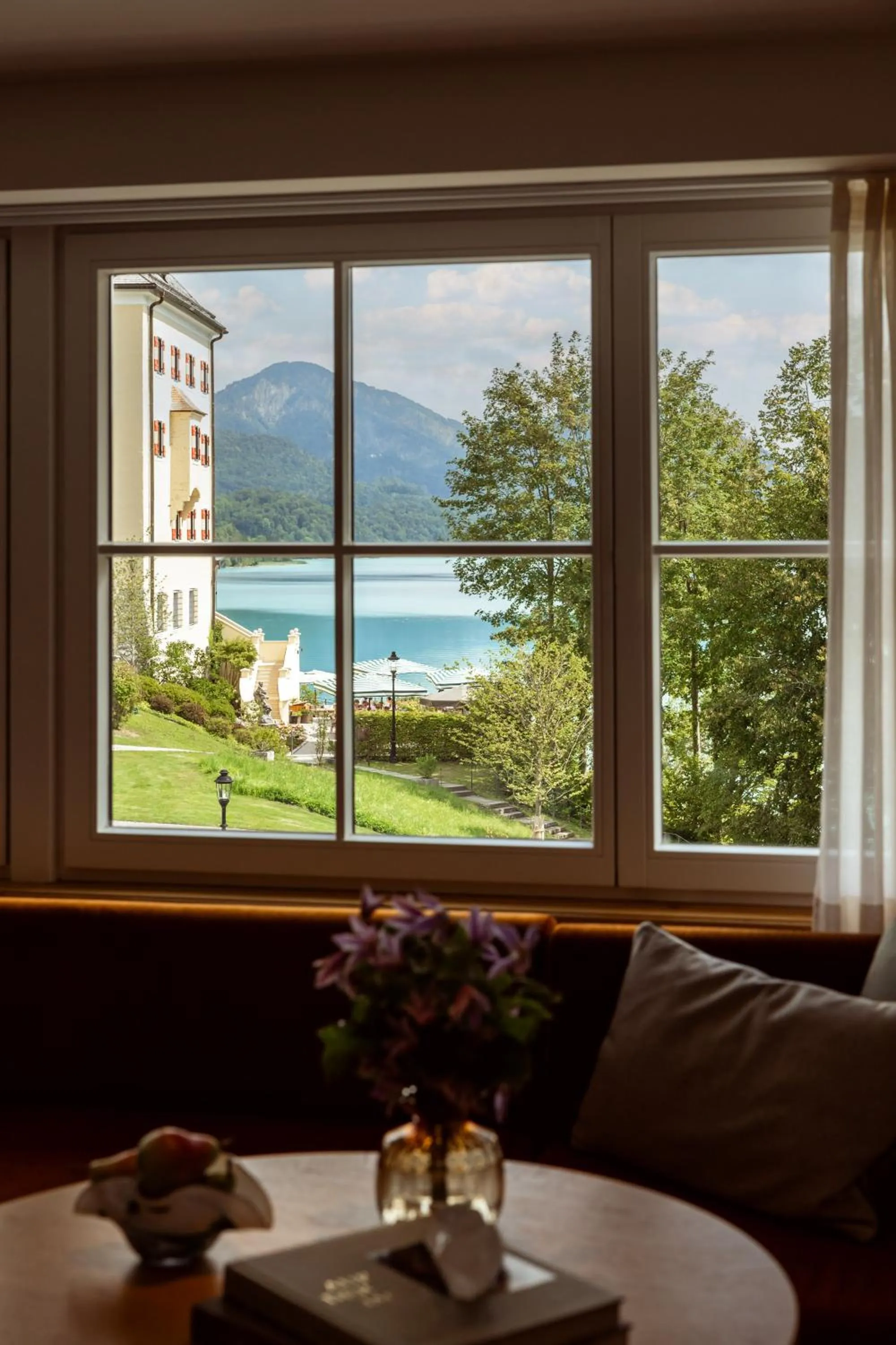 Seating area in Rosewood Schloss Fuschl