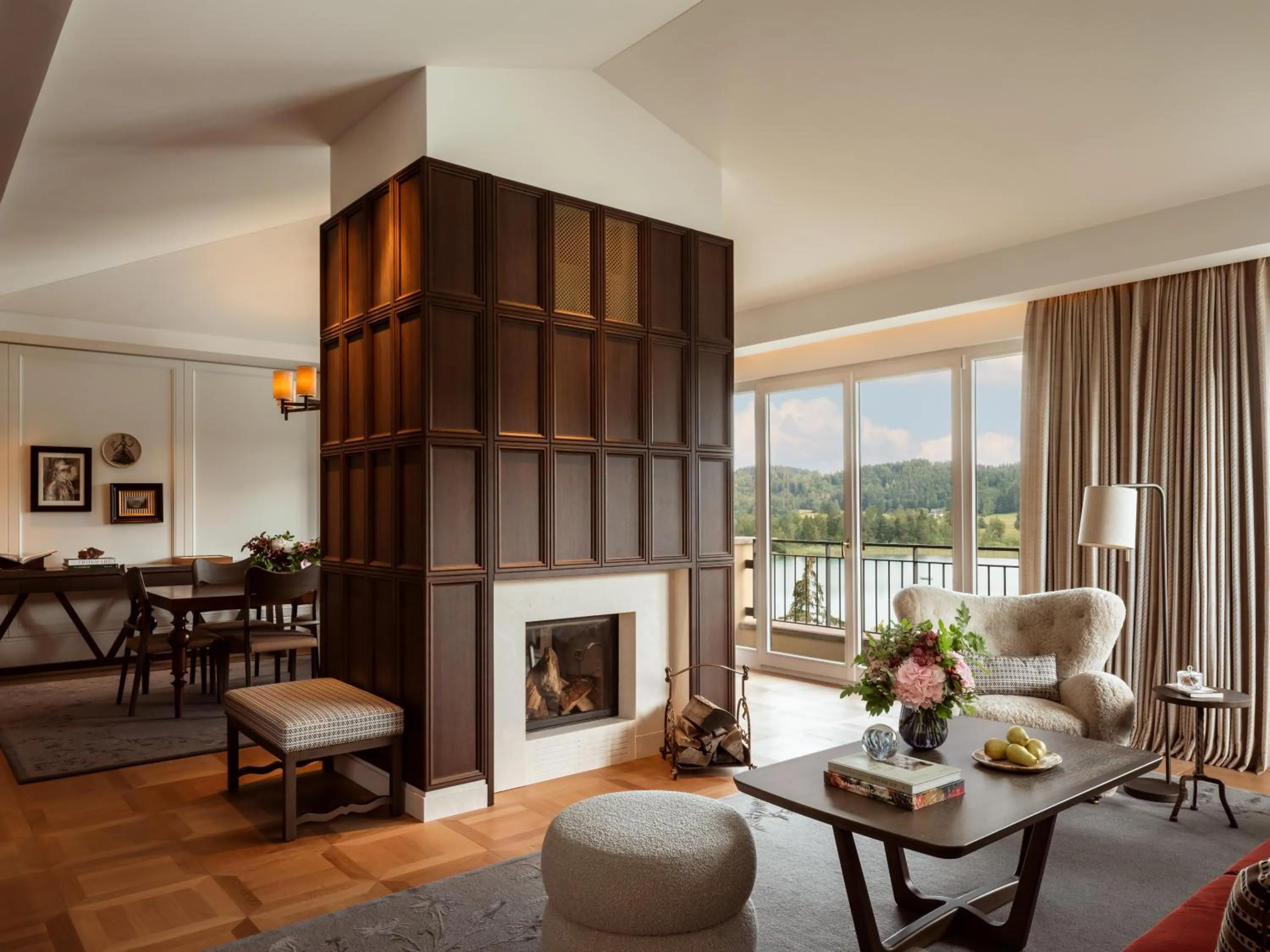 Living room in Rosewood Schloss Fuschl