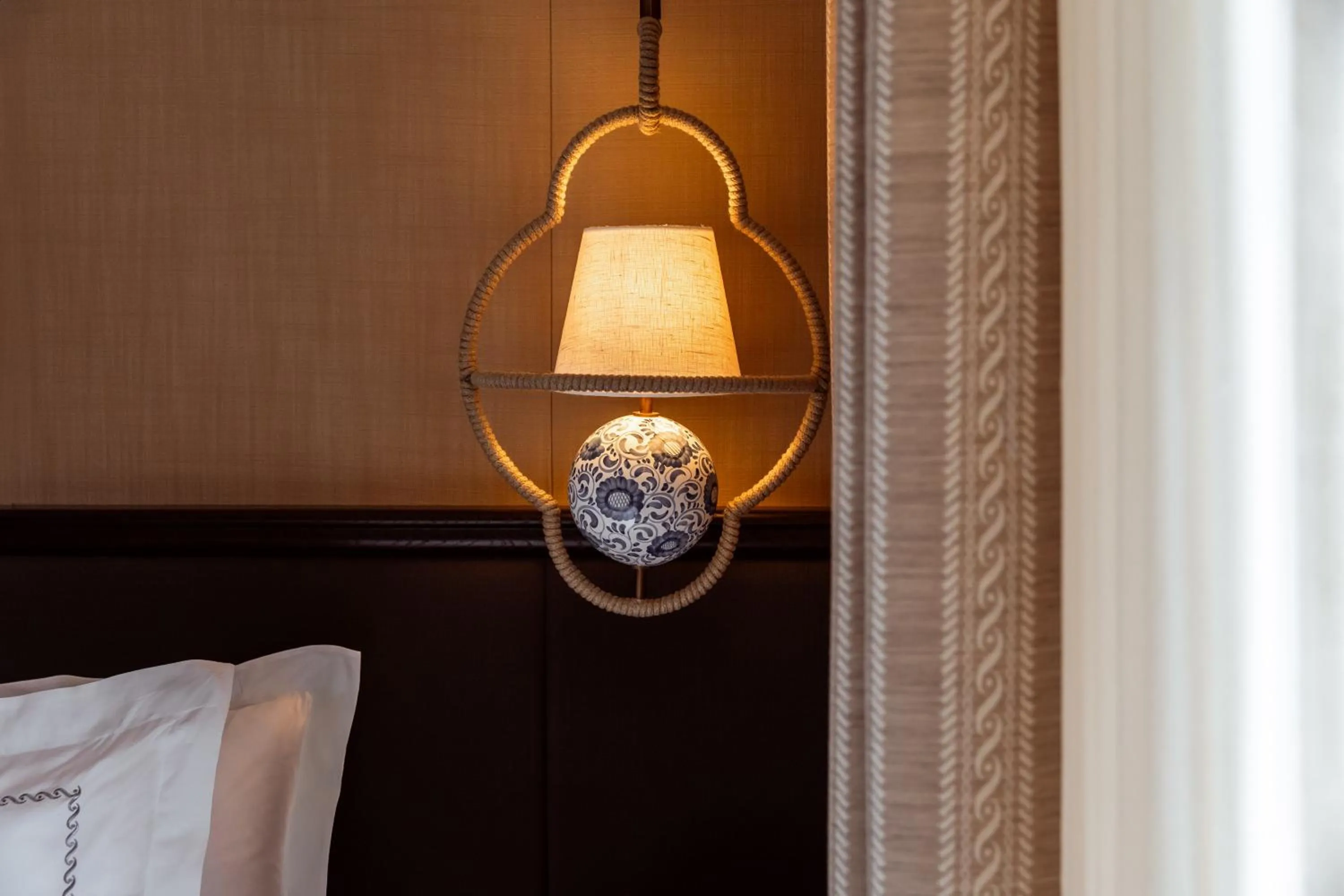 Decorative detail, Bed in Rosewood Schloss Fuschl