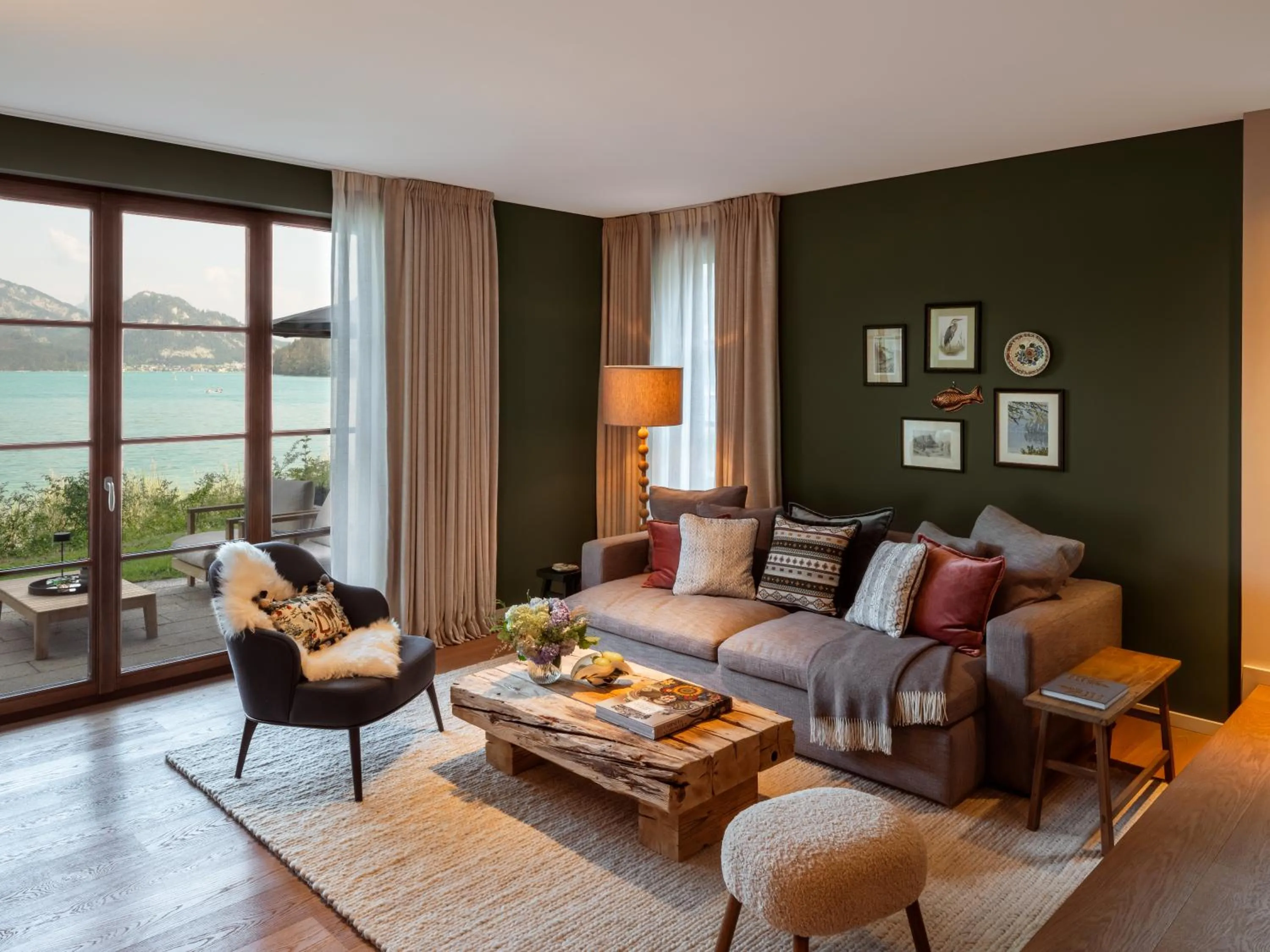 View (from property/room) in Rosewood Schloss Fuschl