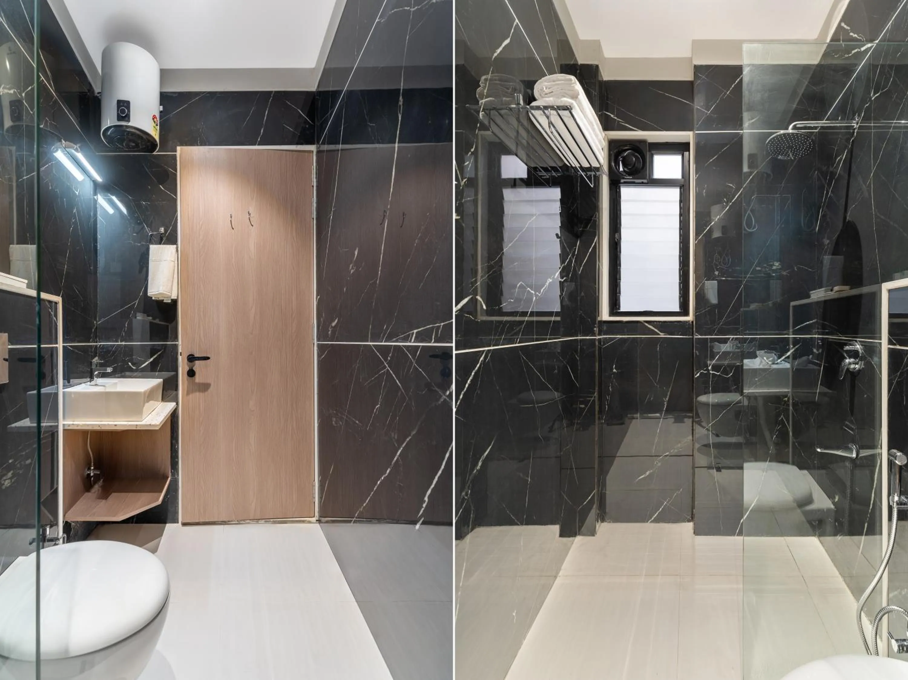 Shower in Blue Chip Stays - My Downtown Hotels