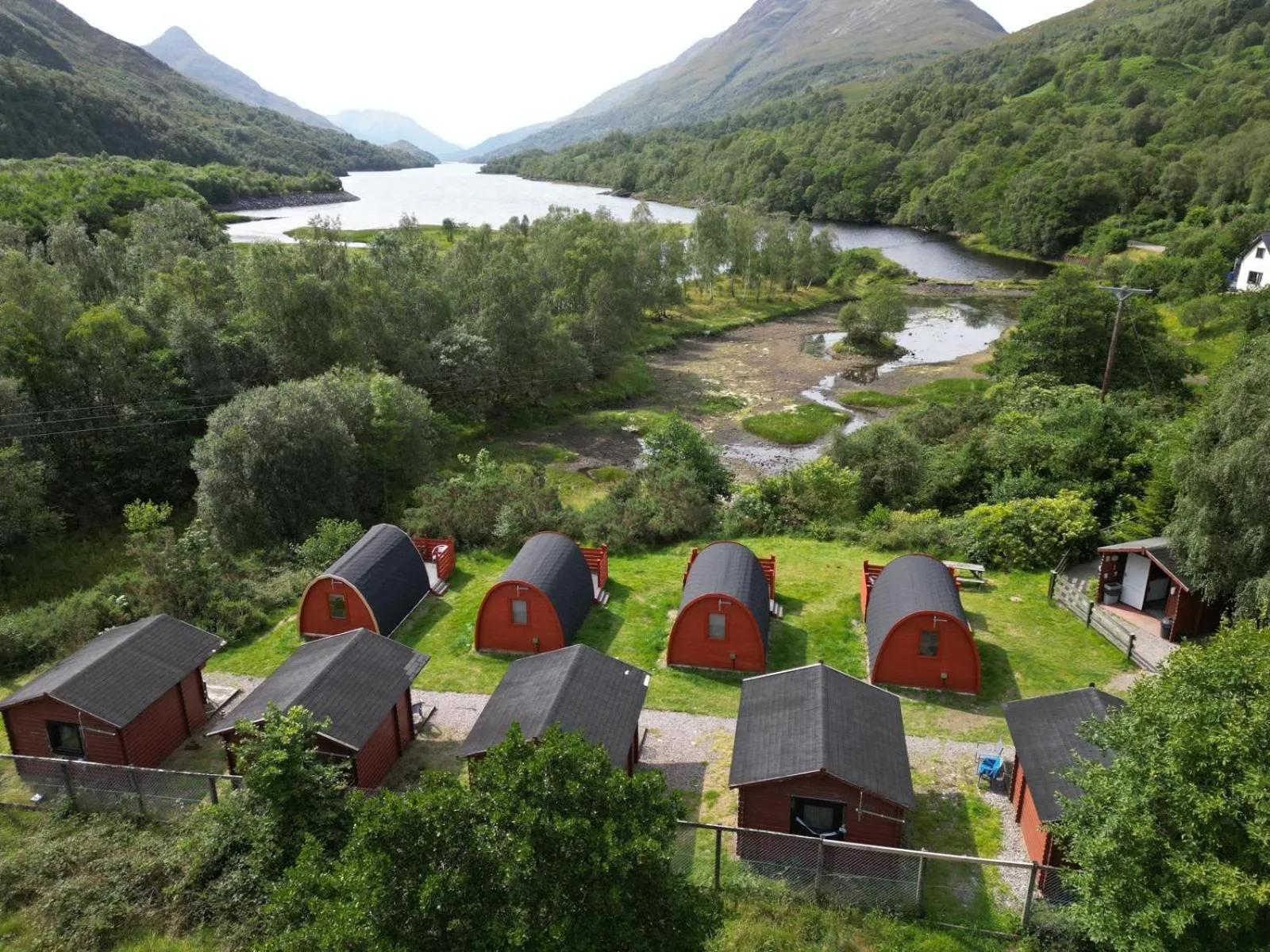 Property building in MacDonald Hotel & Cabins