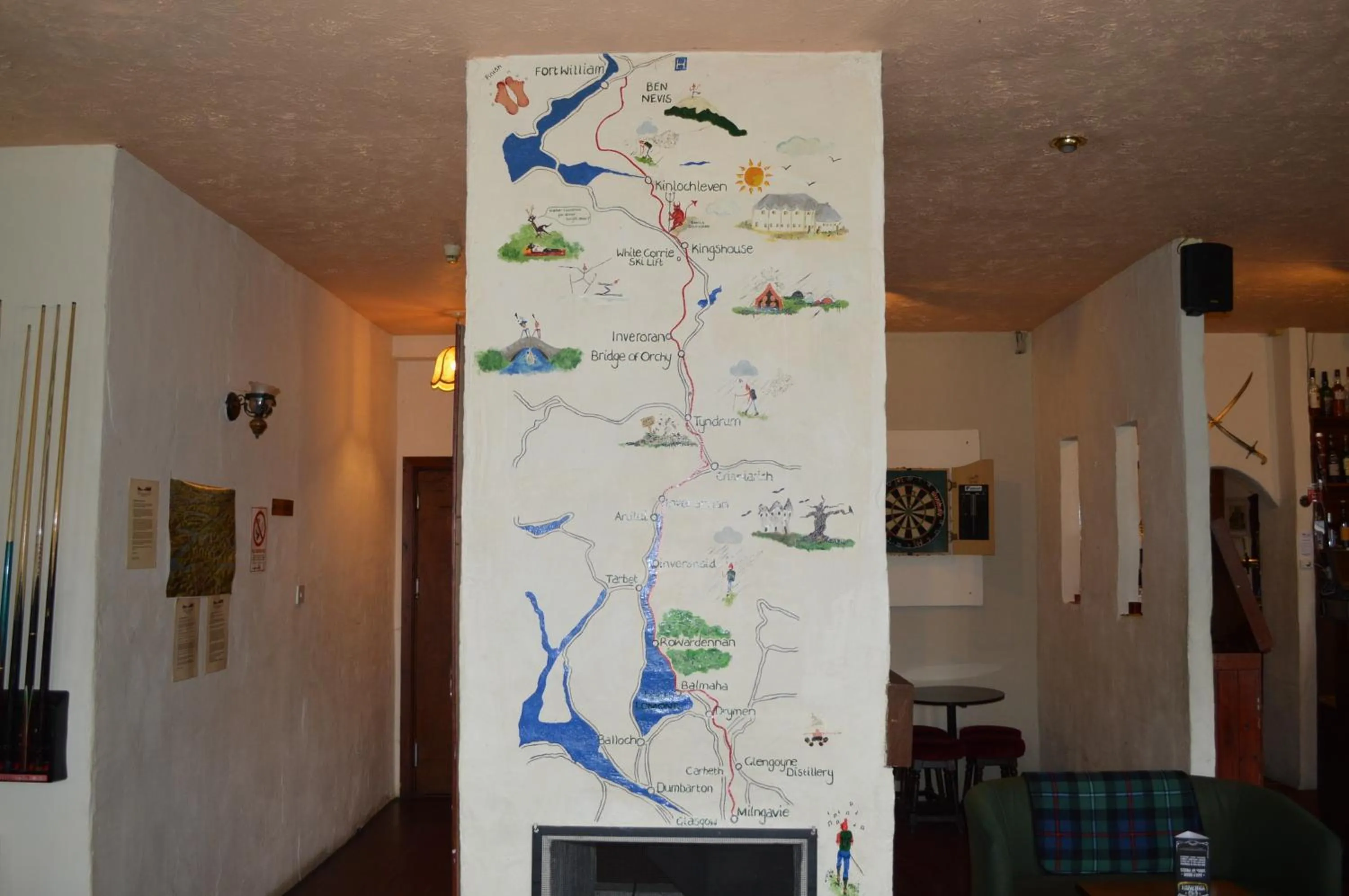 Lounge or bar in MacDonald Hotel & Cabins