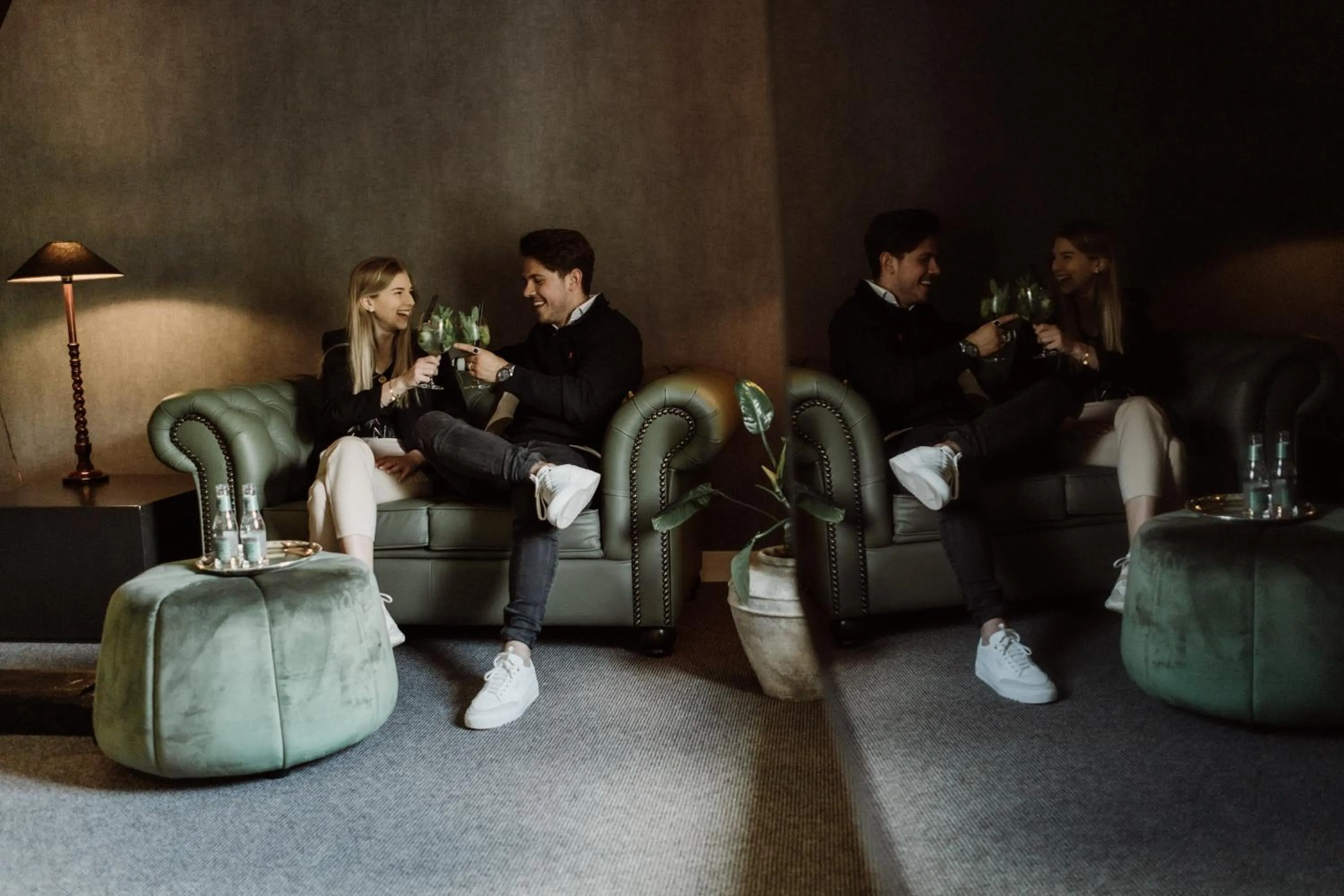 Seating area in Châteauhotel De Havixhorst