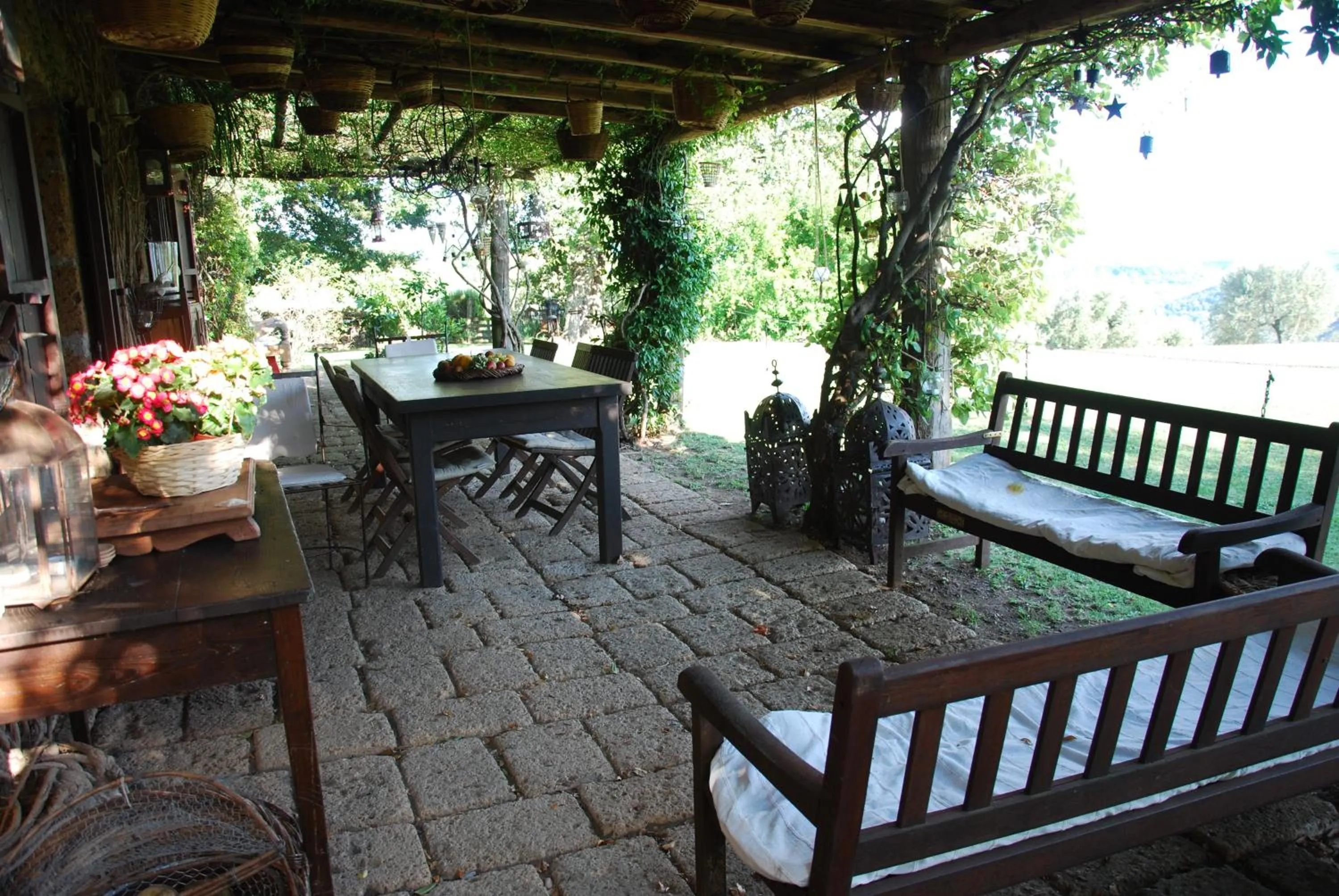 Patio in Bed And Breakfast Dopo Il Settimo Cielo