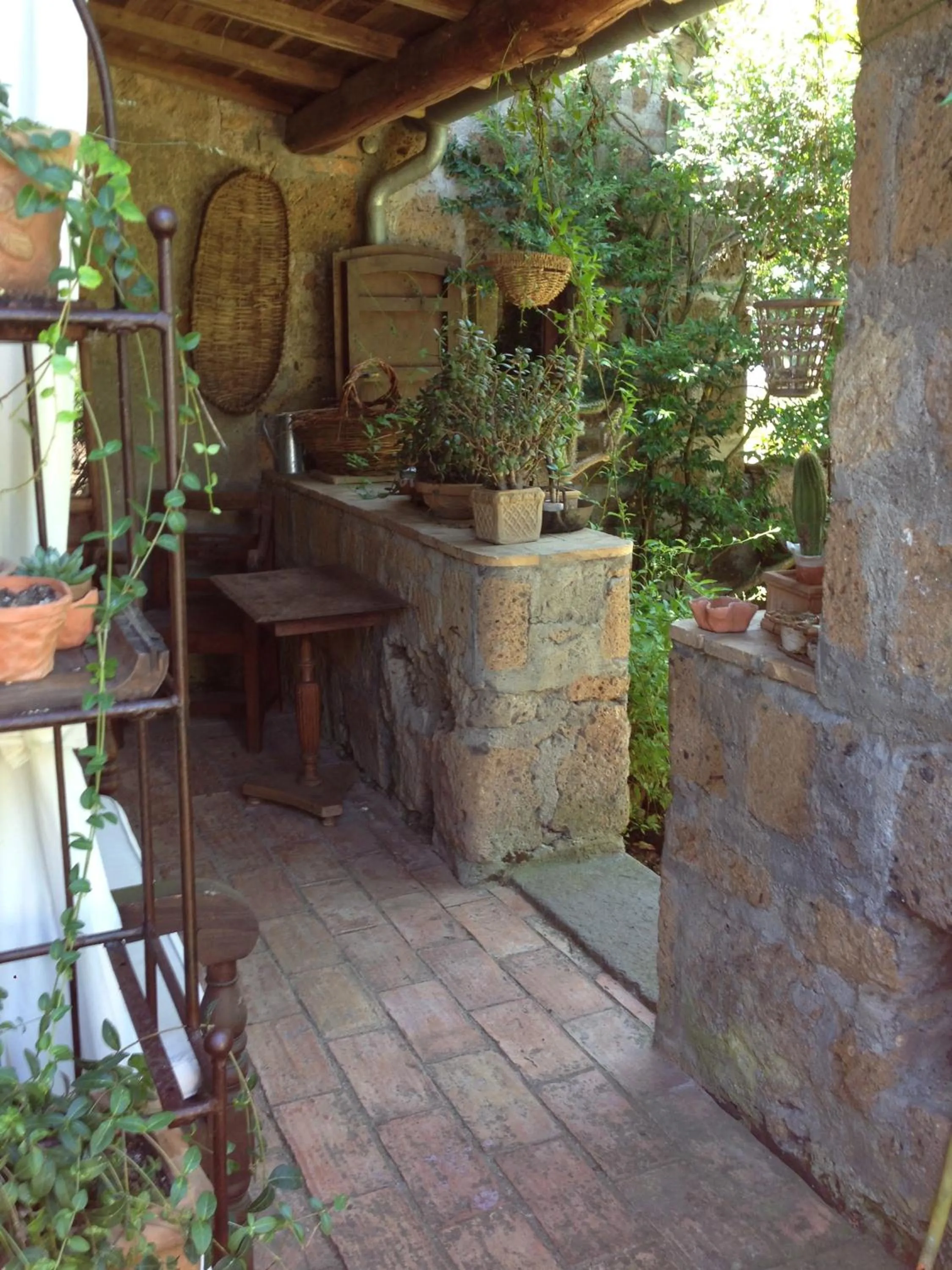 Patio in Bed And Breakfast Dopo Il Settimo Cielo