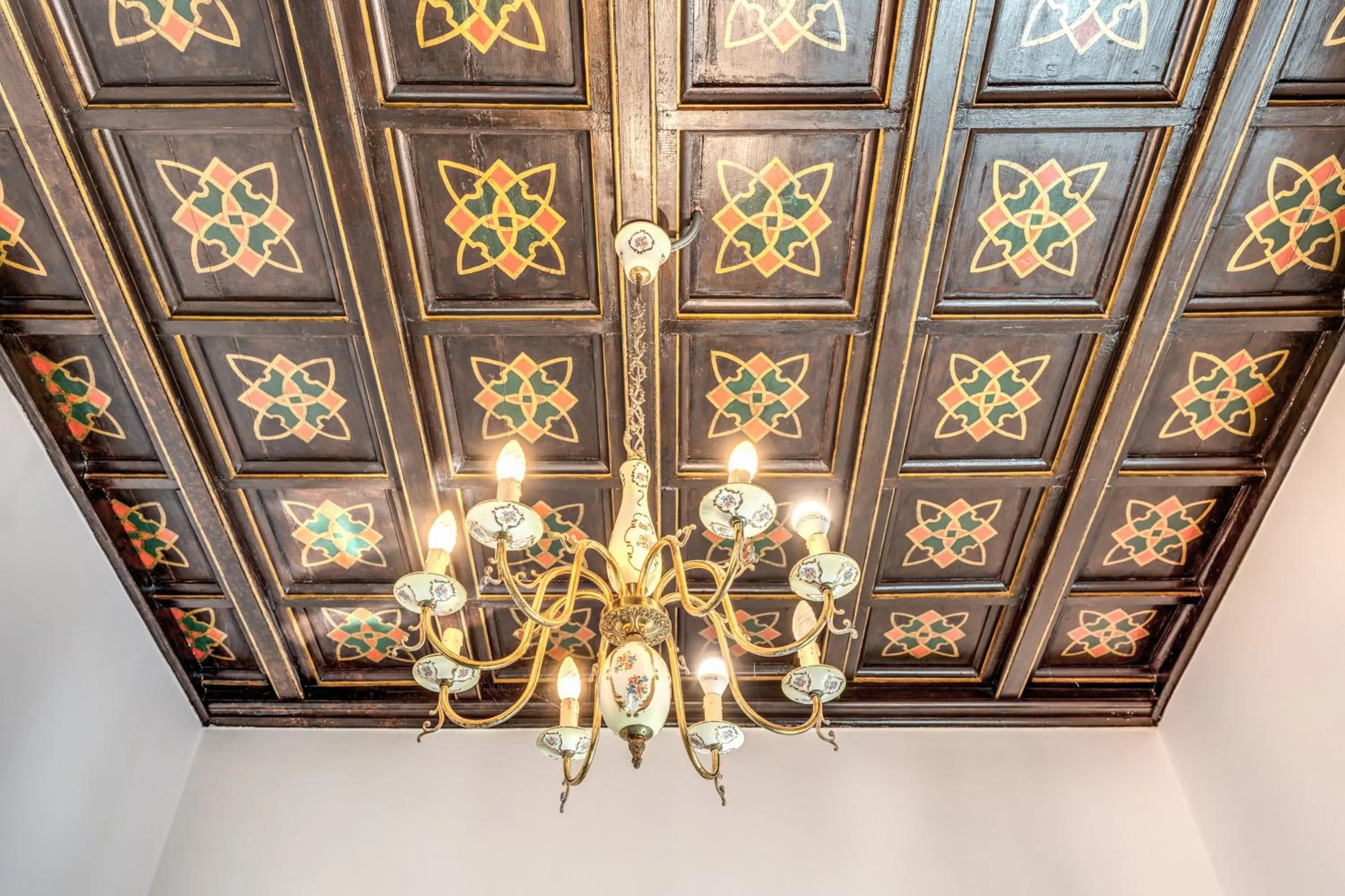 Decorative detail in Villa Alberici