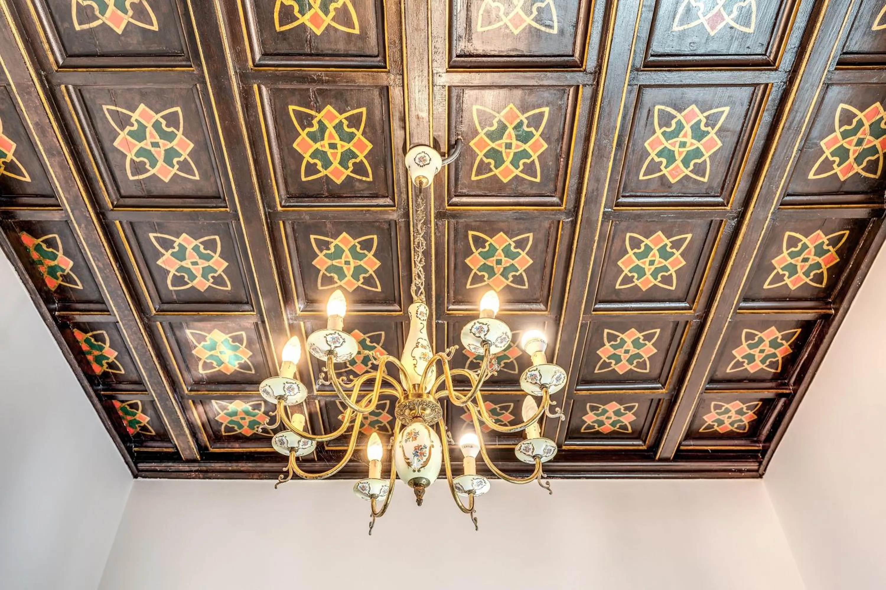 Decorative detail in Villa Alberici