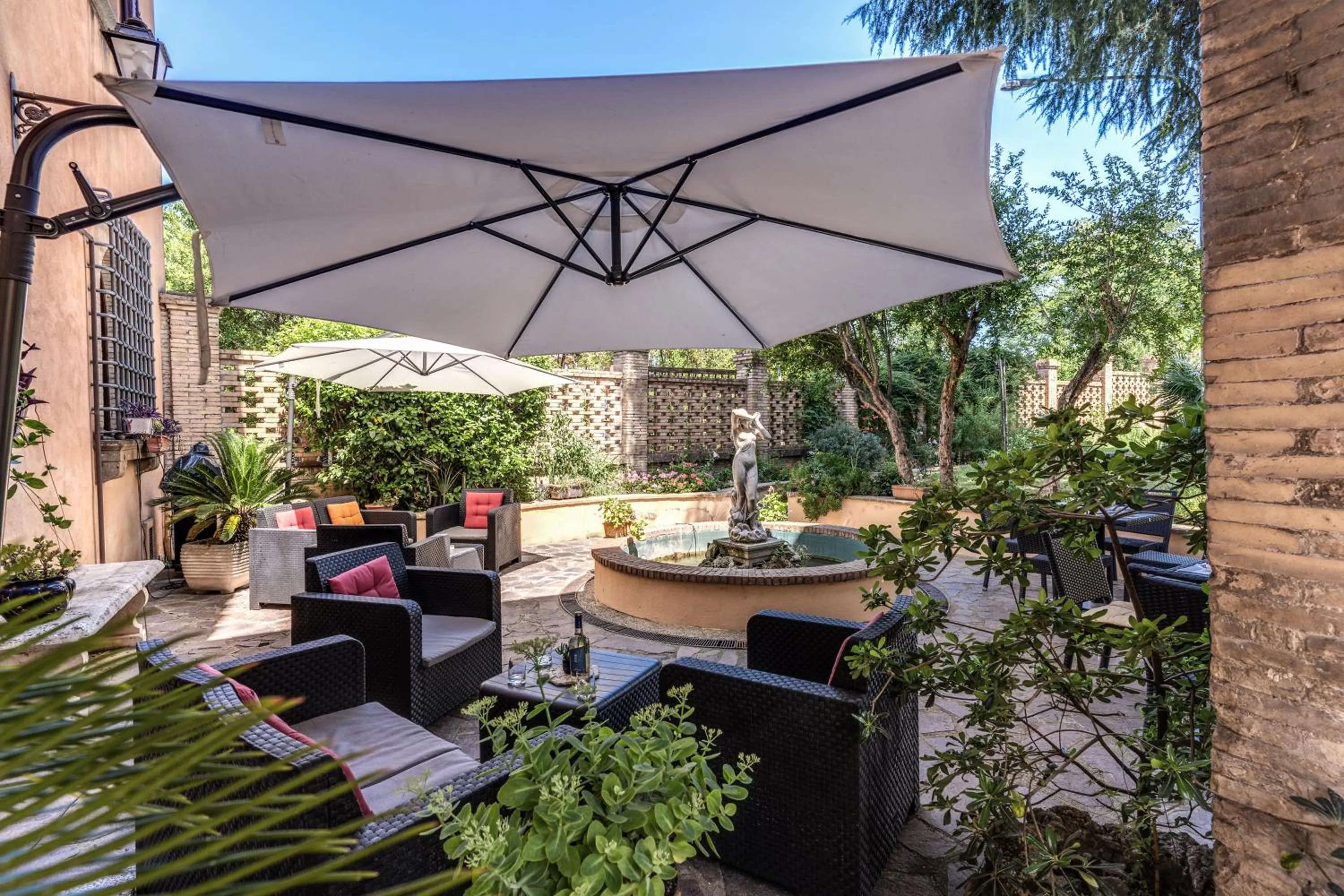 Patio in Villa Alberici