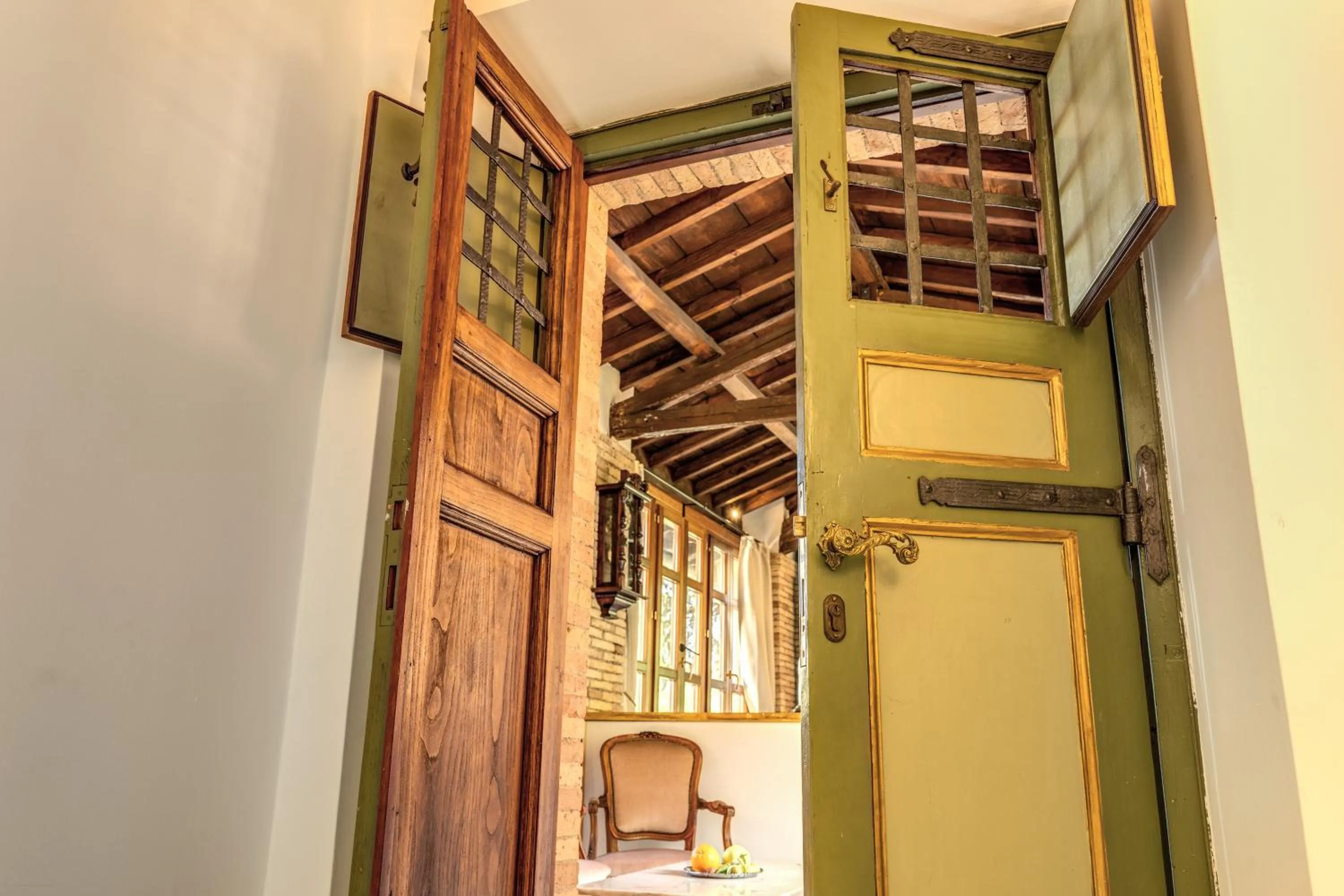 Decorative detail in Villa Alberici