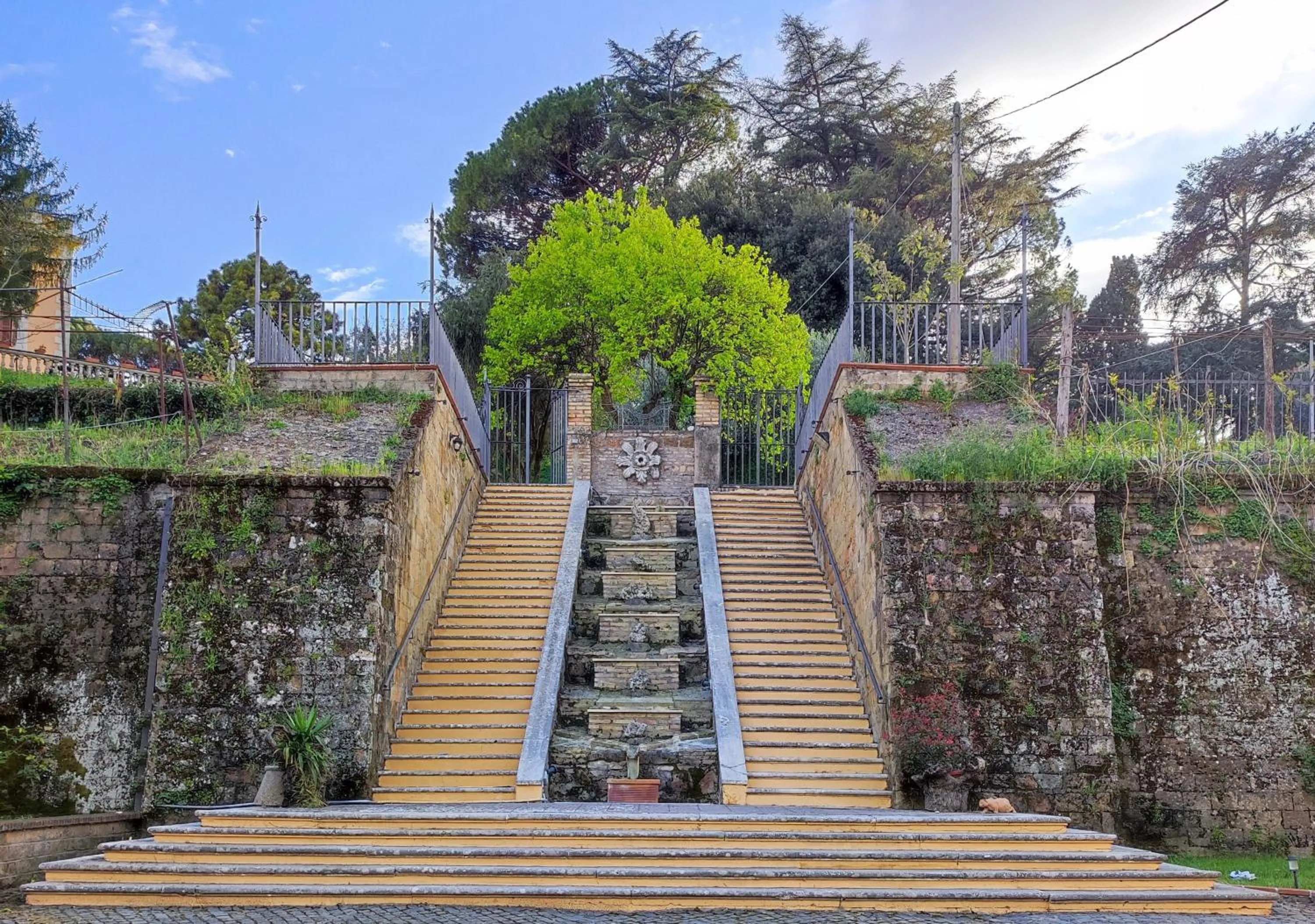 Garden view in Villa Alberici