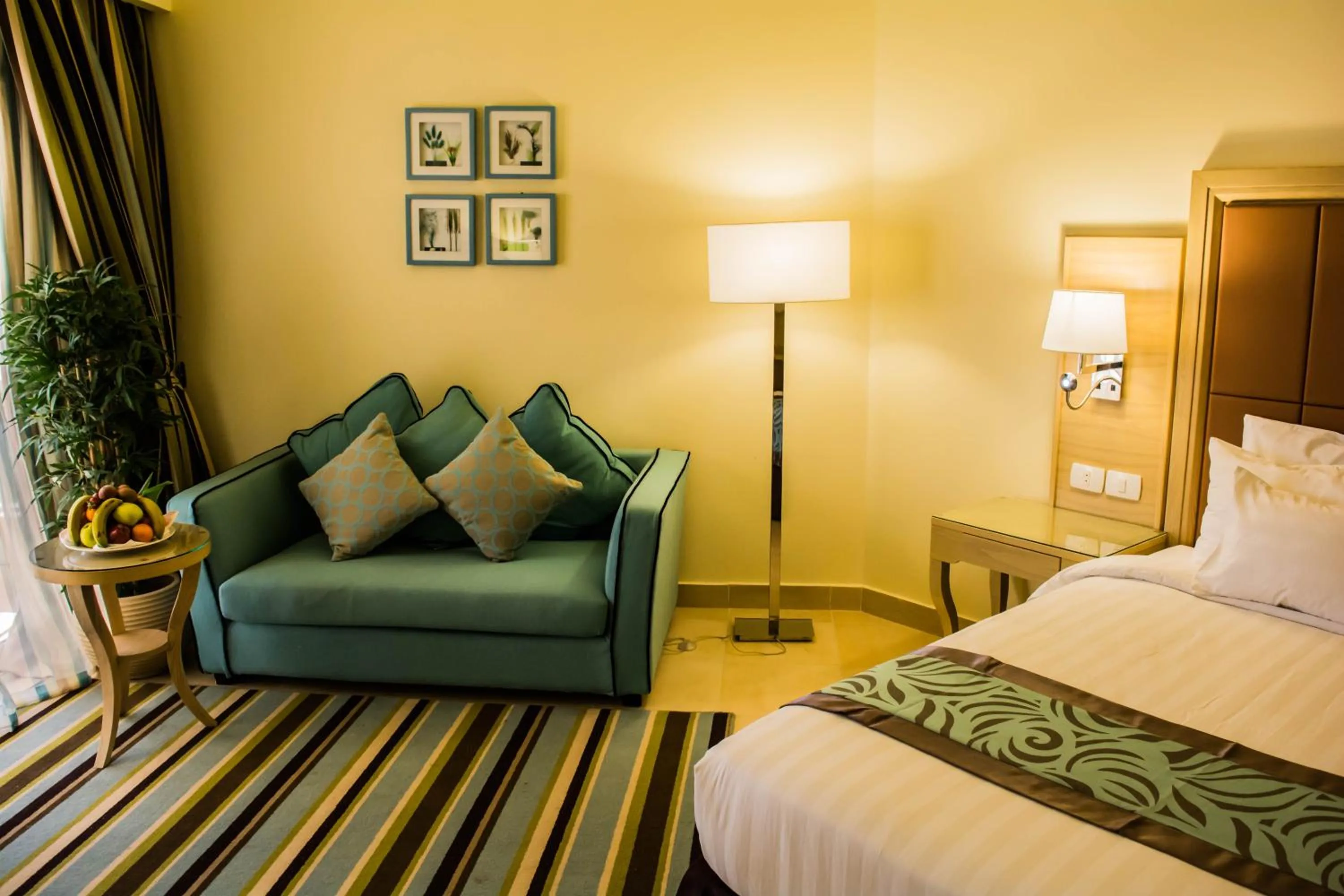 Bed in Tolip Taba Resort And Spa