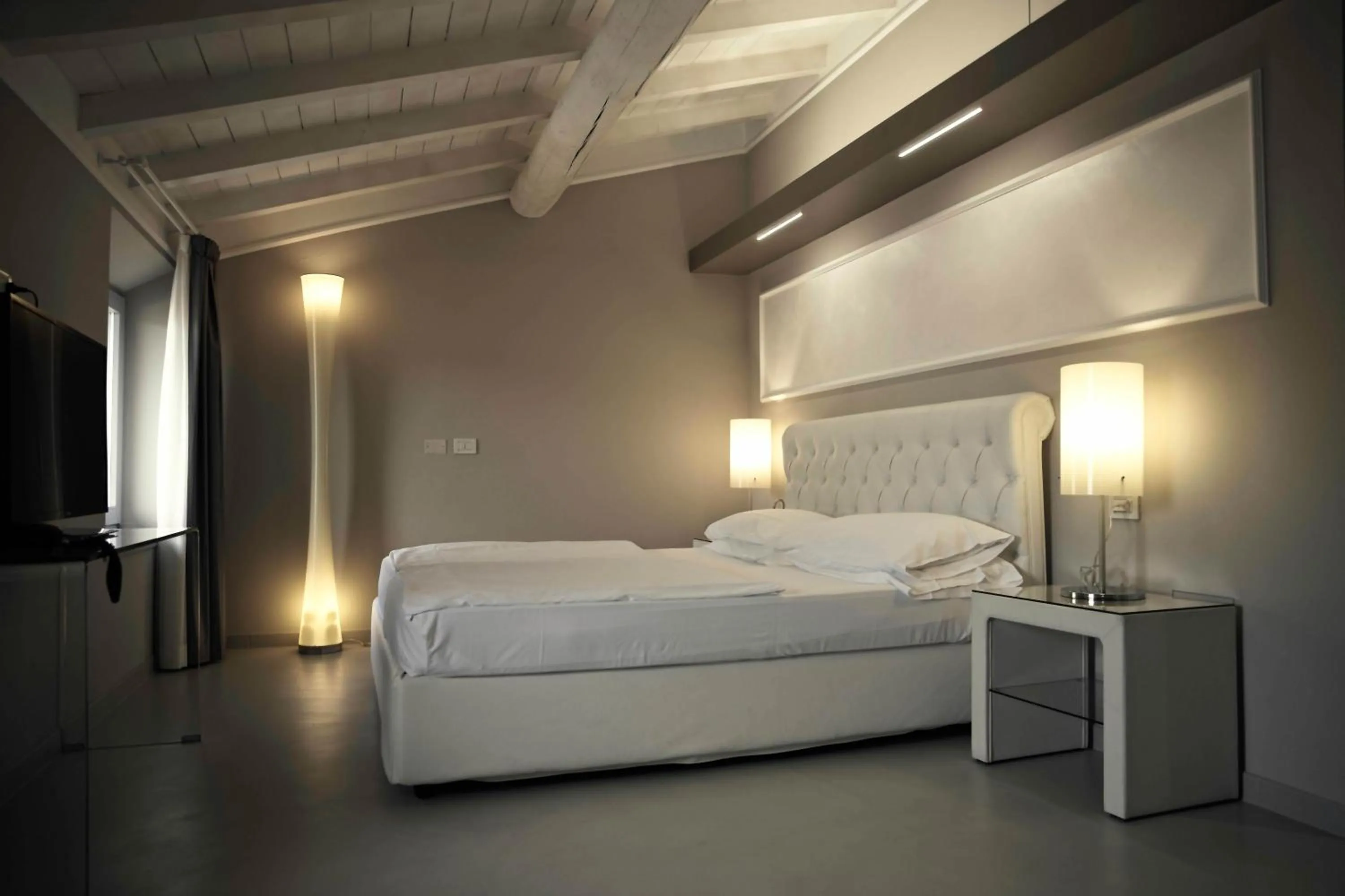 Bed in Hotel Bogliaco