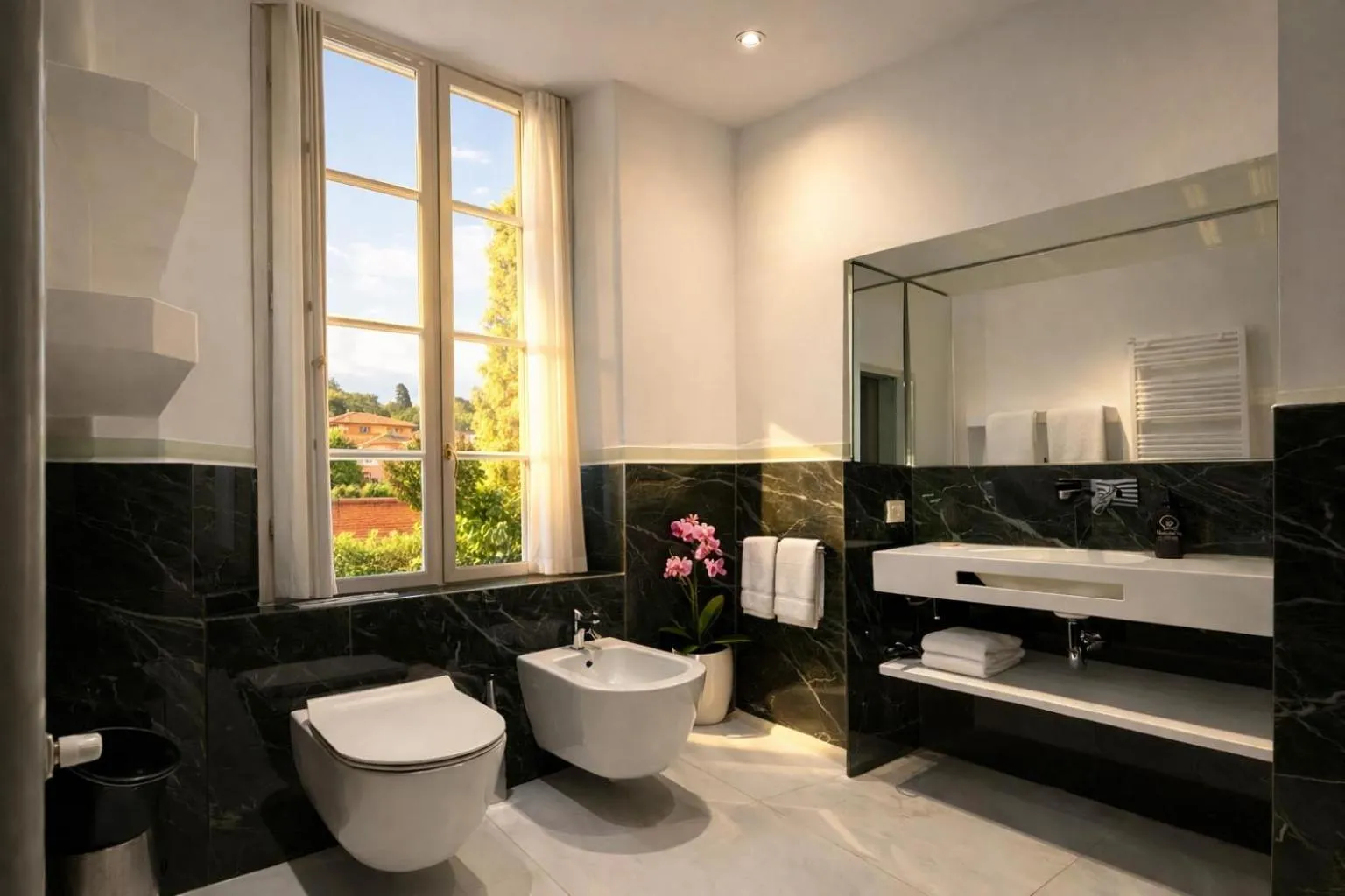 Shower in Boutique Hotel Bogliaco